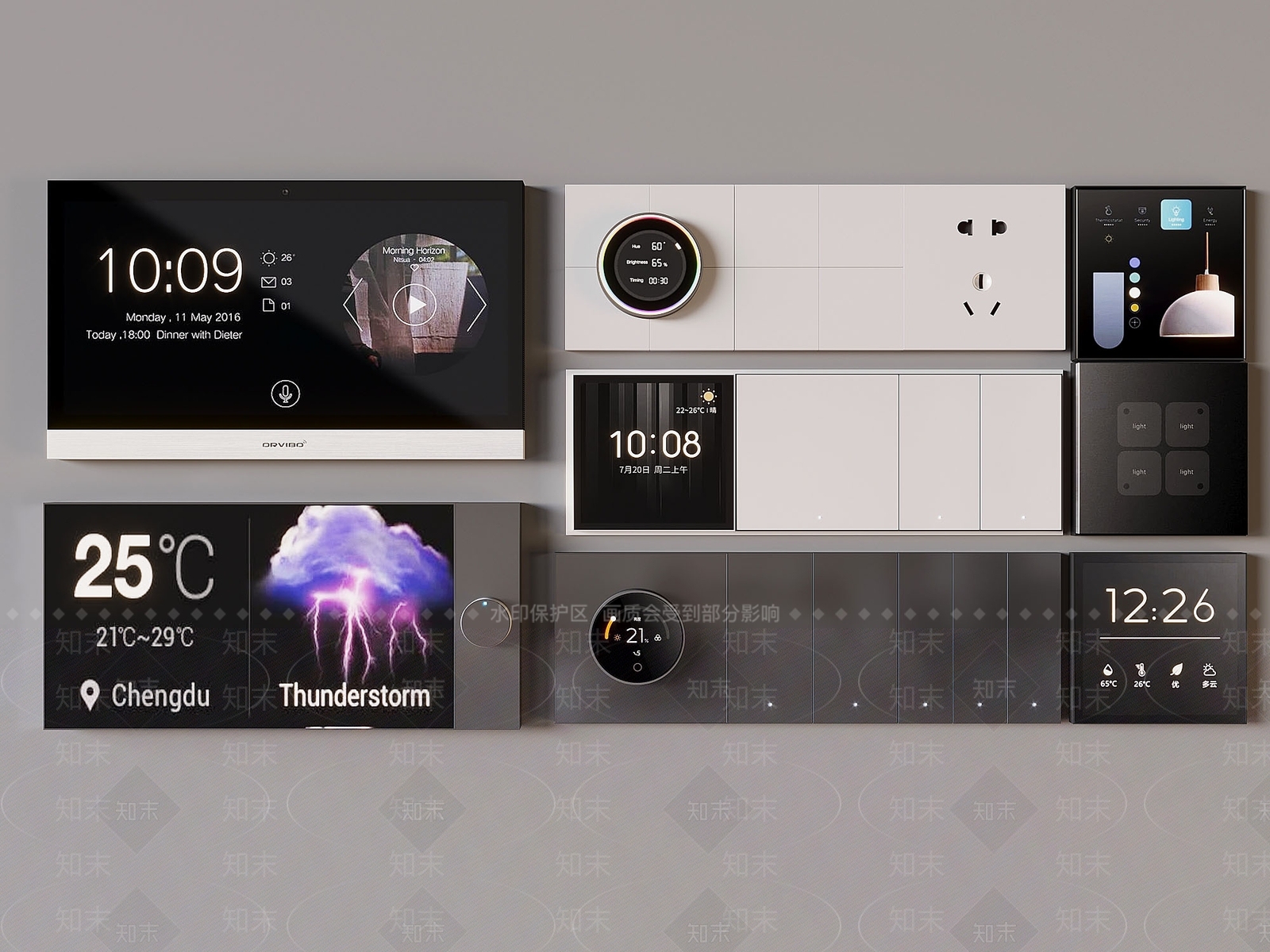 开关3D模型下载【ID:1196275790】