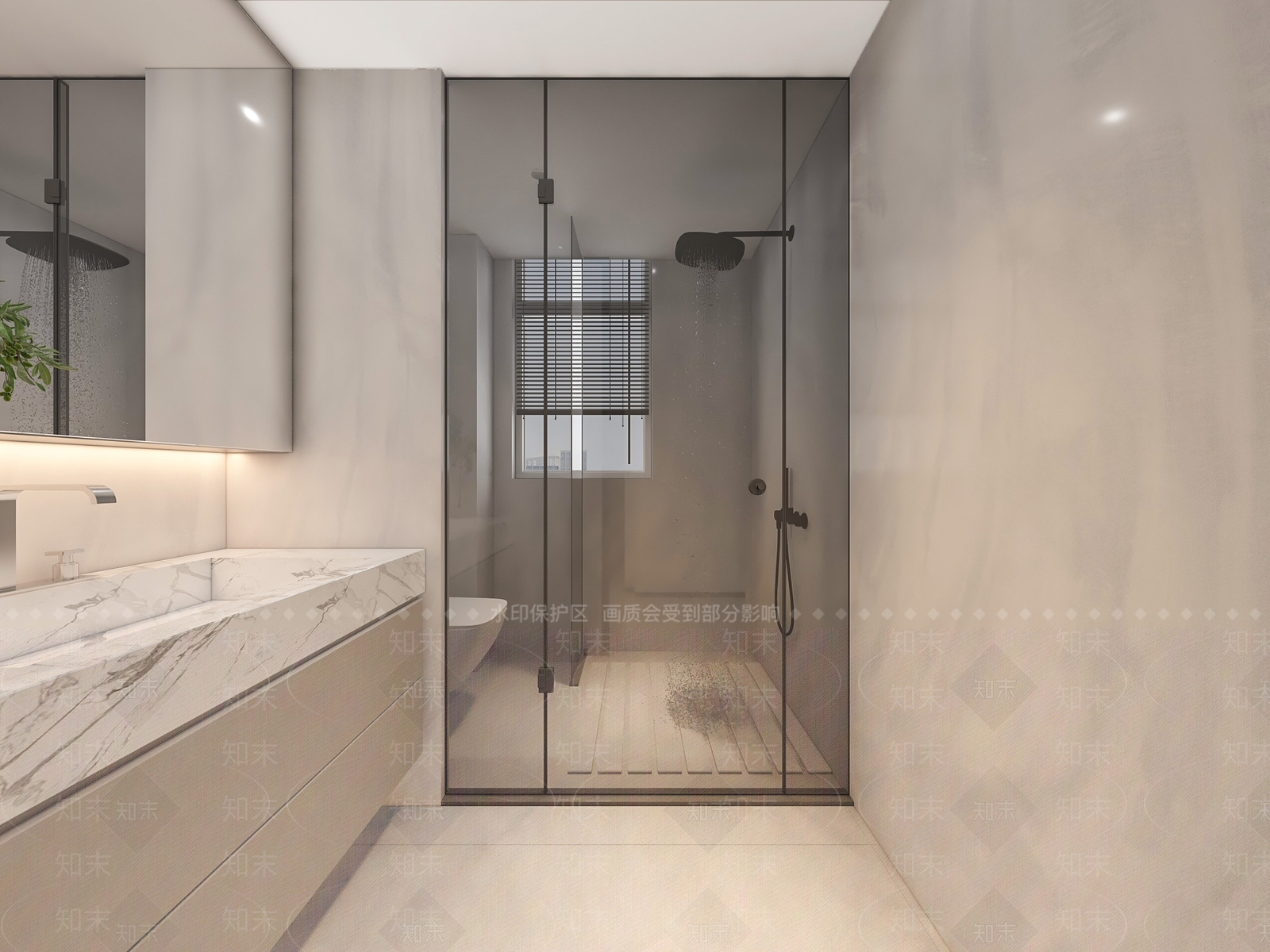 现代意式卫生间3D模型下载【ID:1196280318】