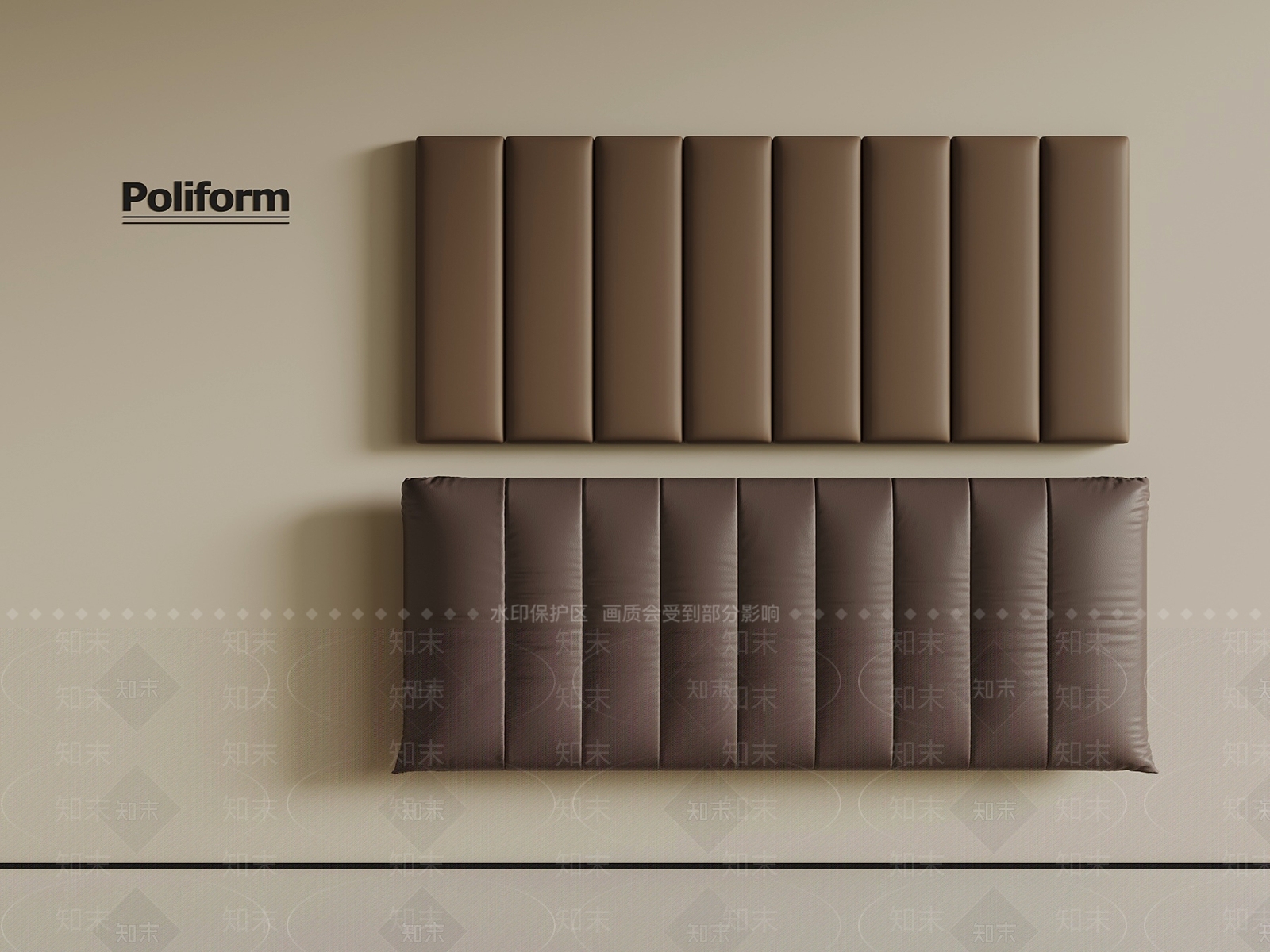 现代意式软包3D模型下载【ID:1196282938】