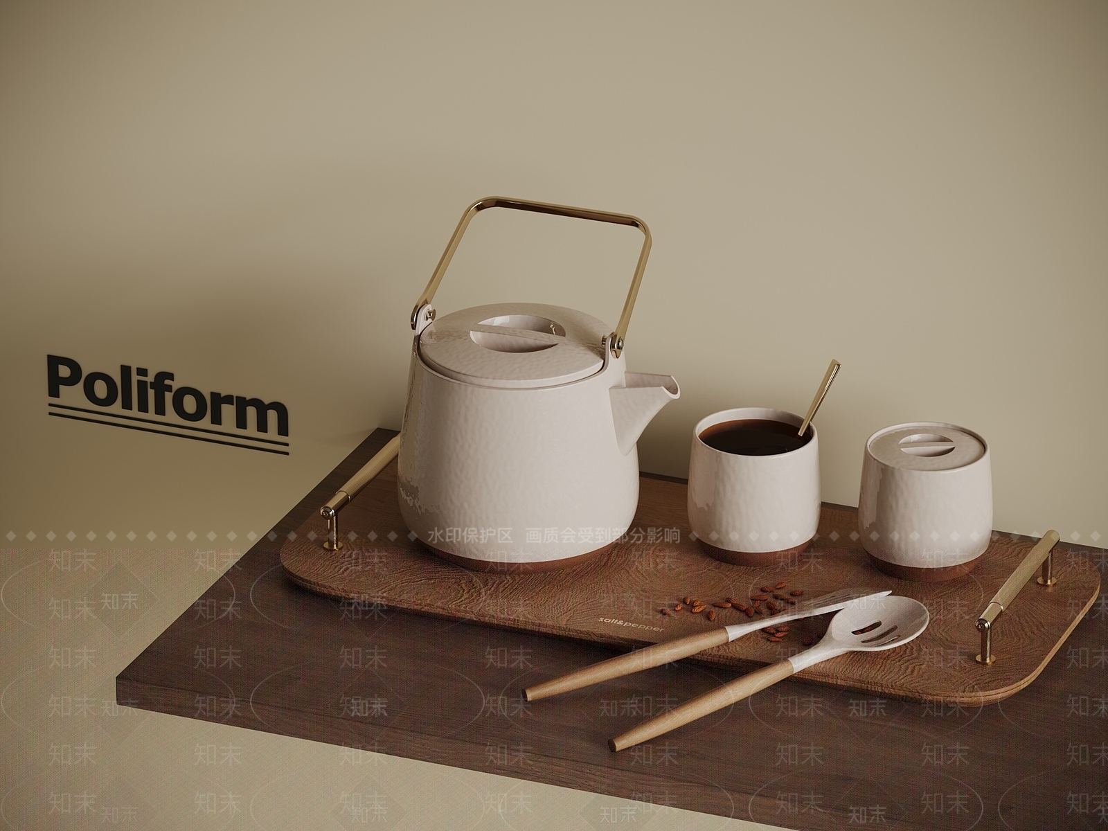 茶具SU模型下载【ID:1196291944】