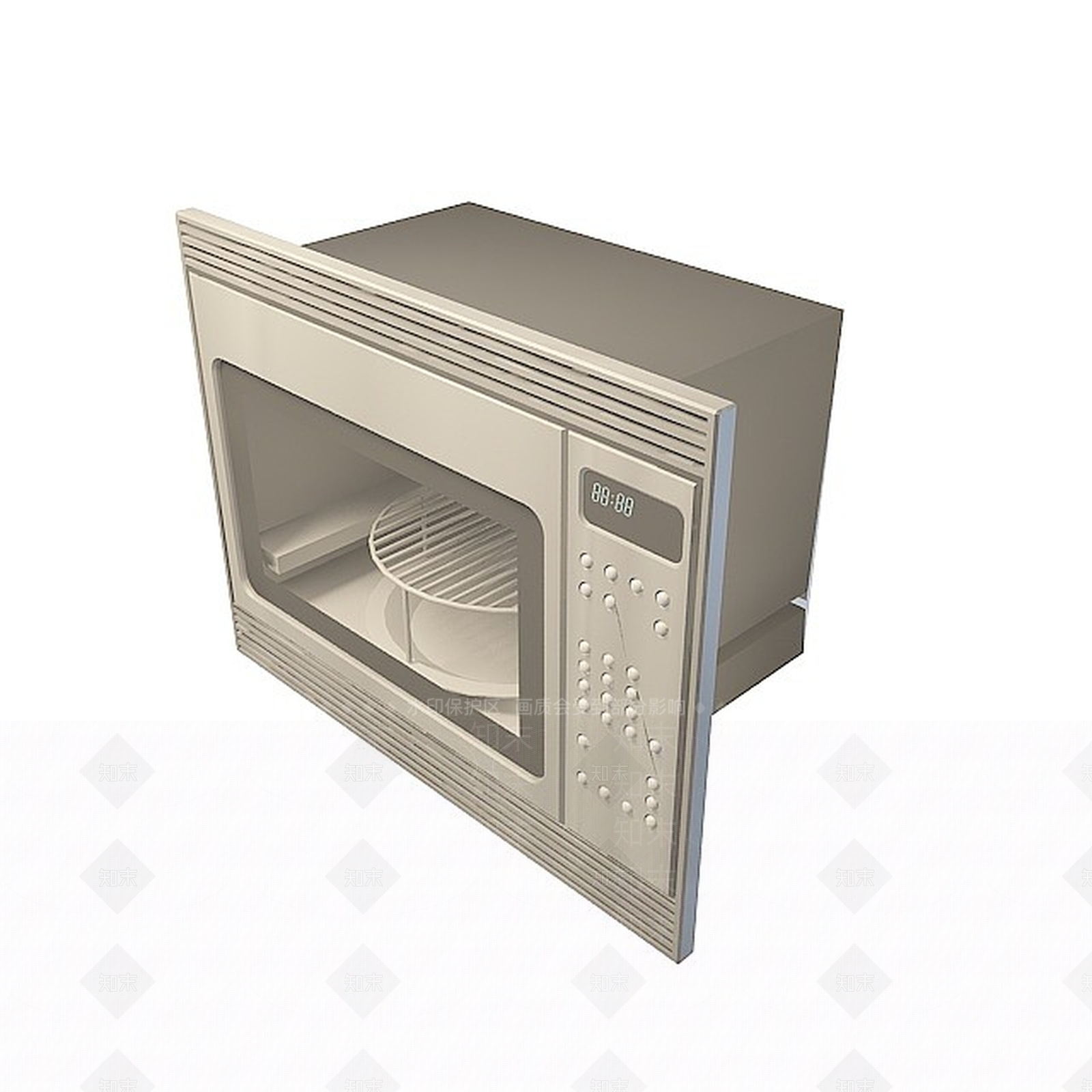 现代消毒柜3D模型下载【ID:1196298285】