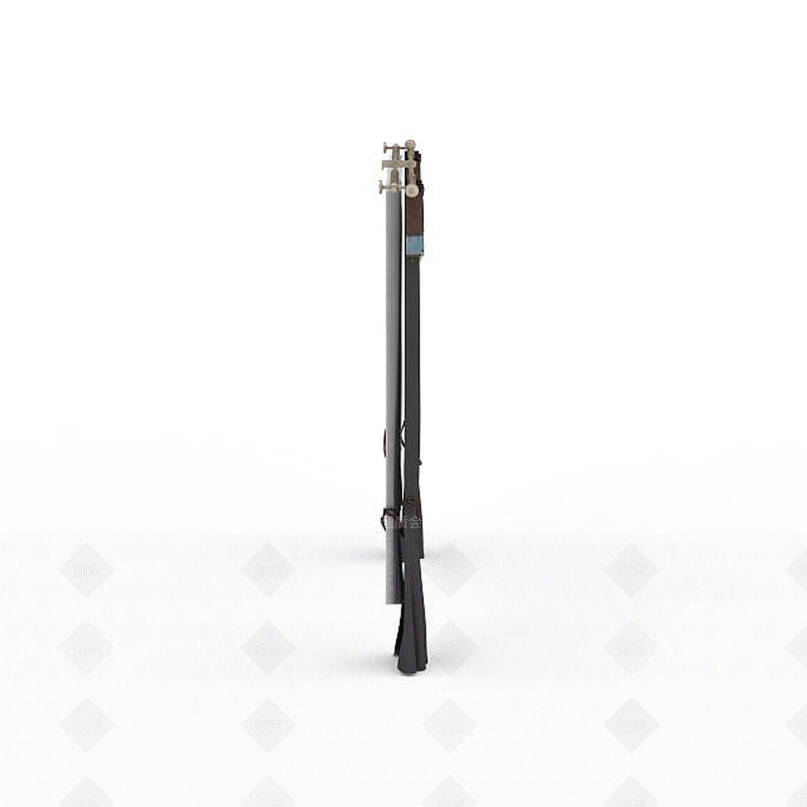现代简约窗帘3D模型下载【ID:1196497057】