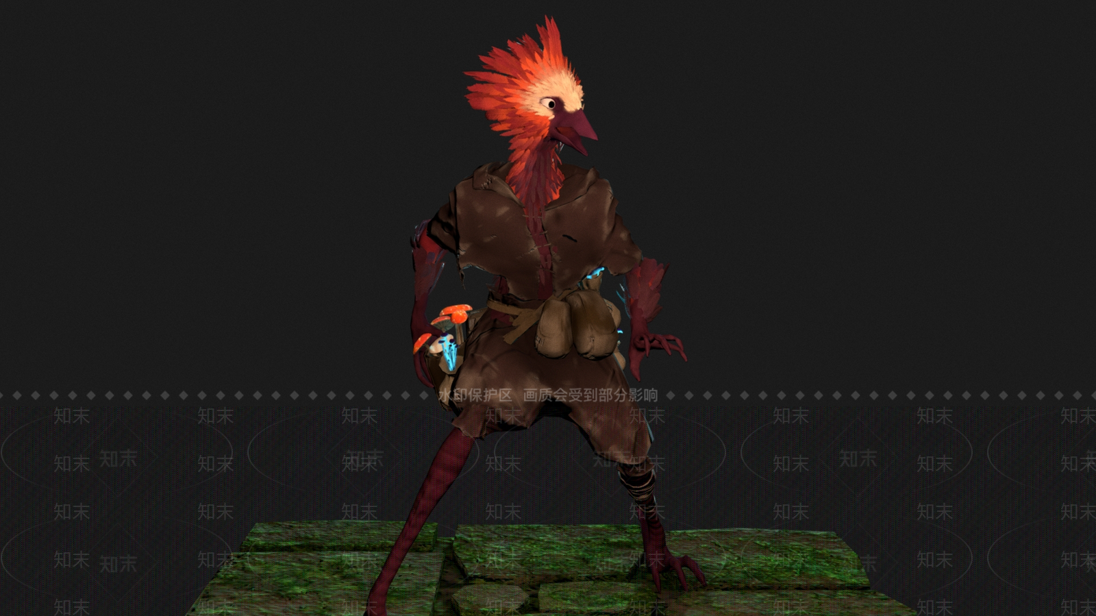 虚拟人物3D模型下载【ID:1196300970】