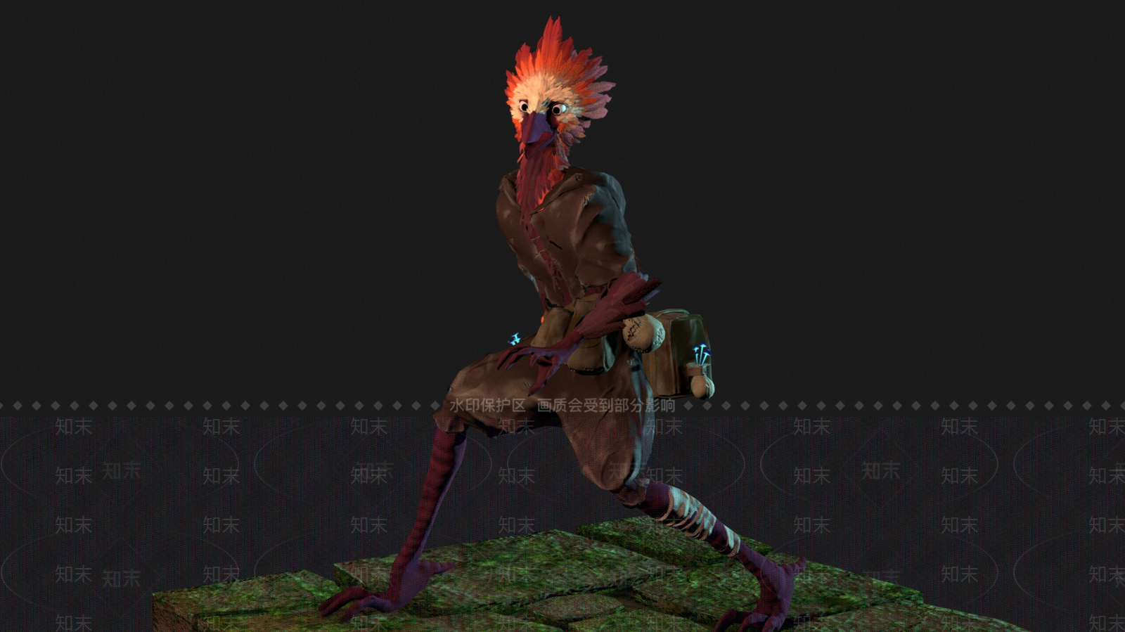虚拟人物3D模型下载【ID:1196300970】