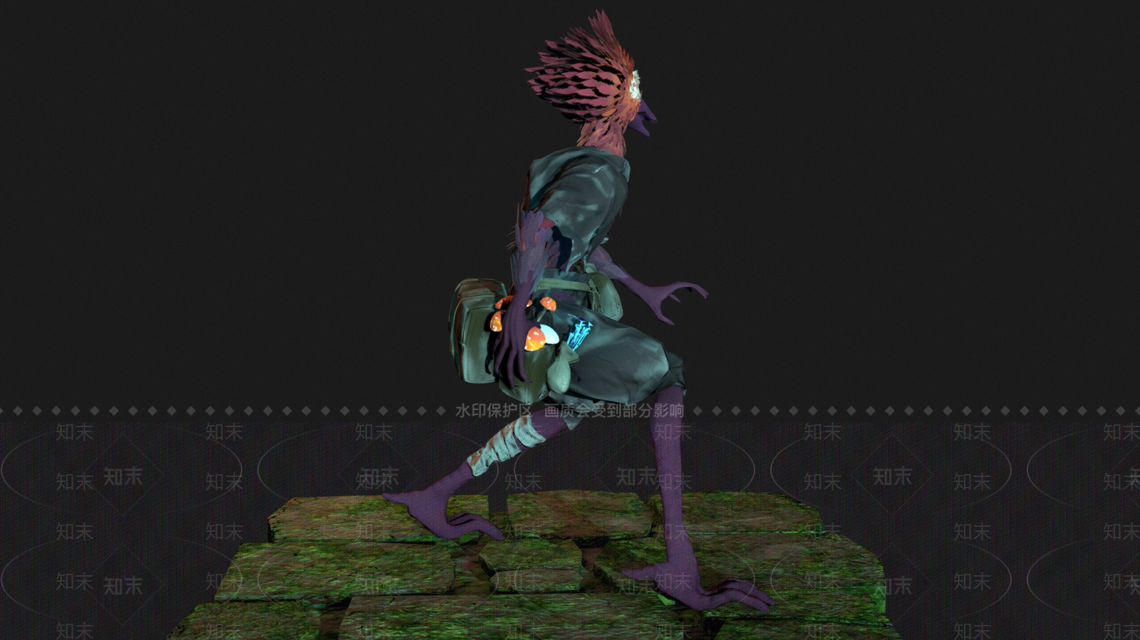 虚拟人物3D模型下载【ID:1196300970】