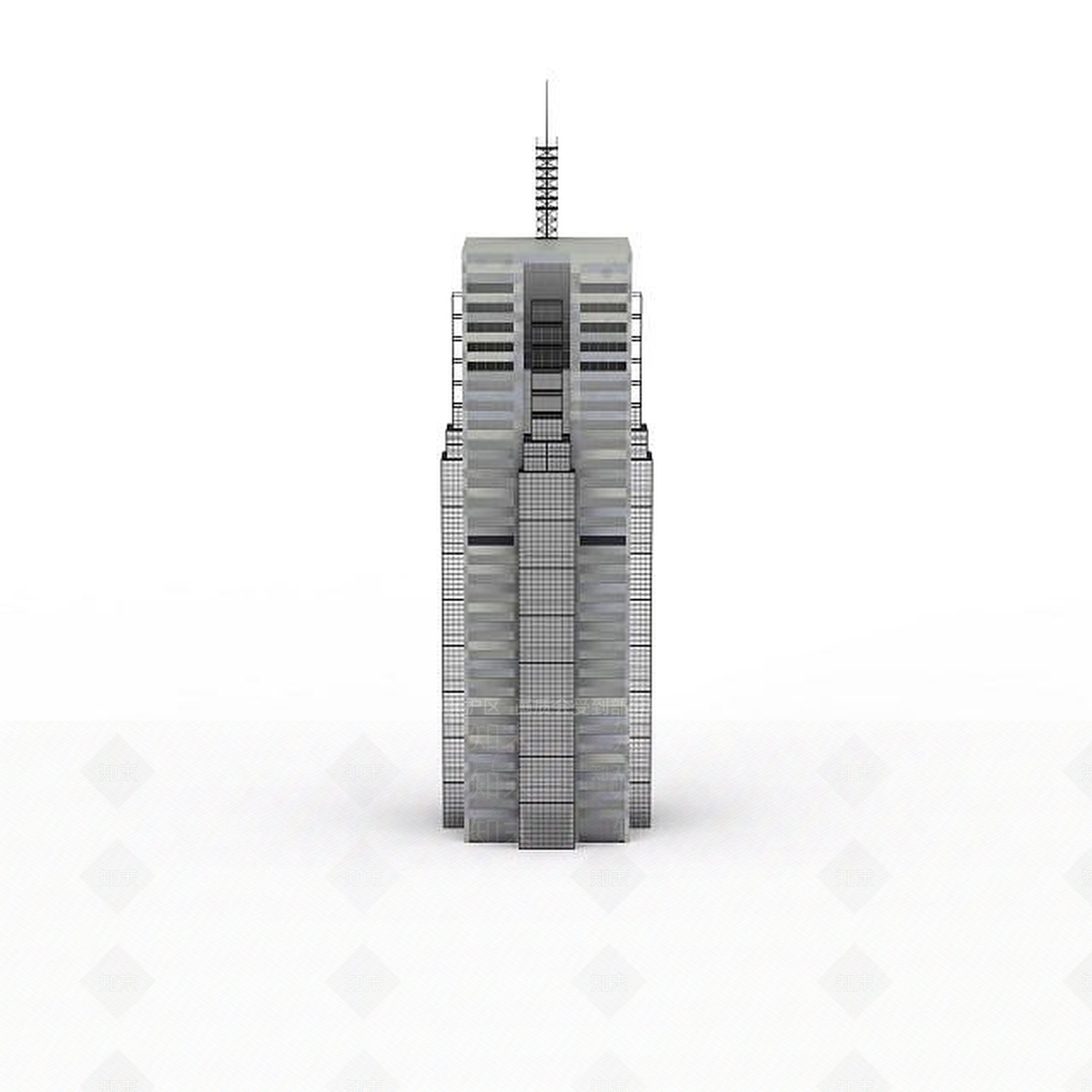 现代高层建筑物3D模型下载【ID:1196301959】