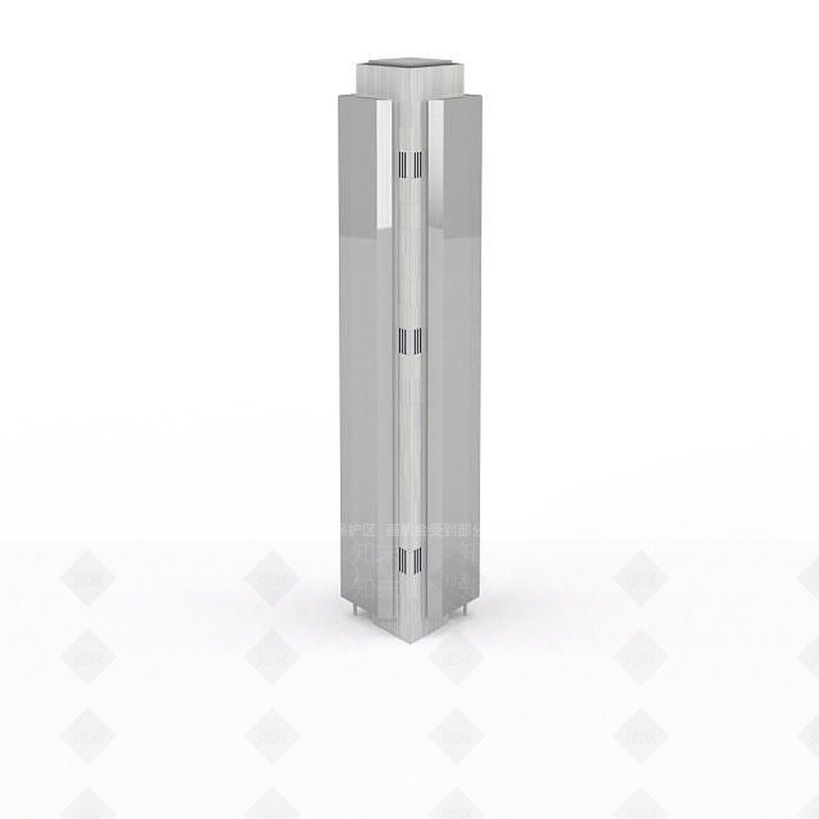 现代多边形大厦3D模型下载【ID:1196302549】