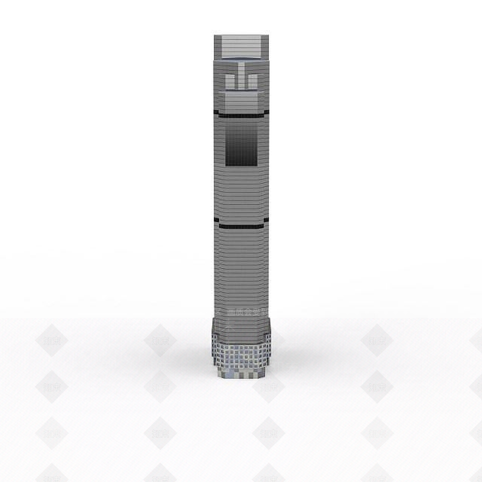 现代办公大楼3D模型下载【ID:1196302802】