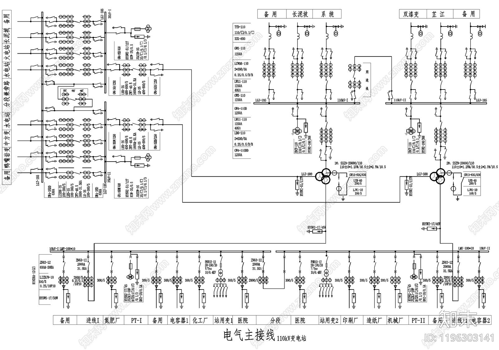 建筑电气施工图下载【ID:1196303141】