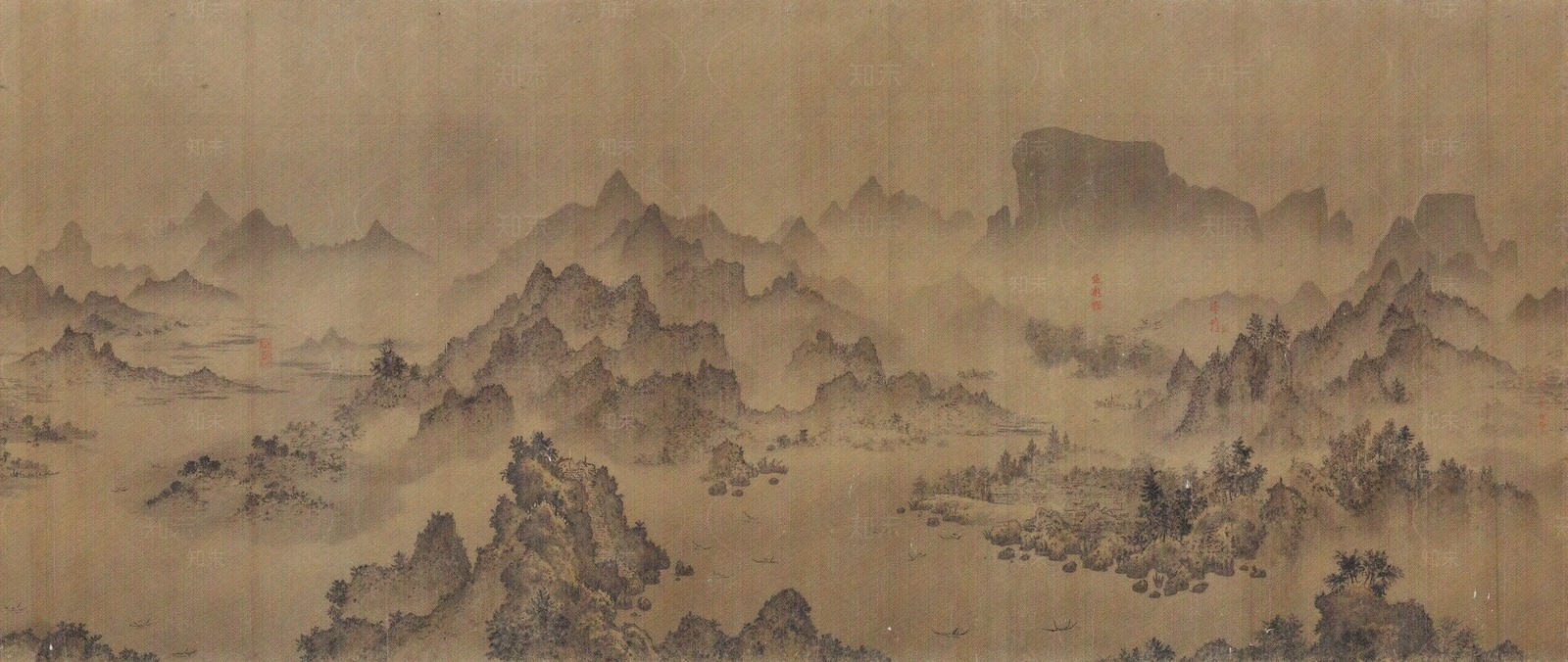 新中式壁画贴图下载【ID:1196303194】