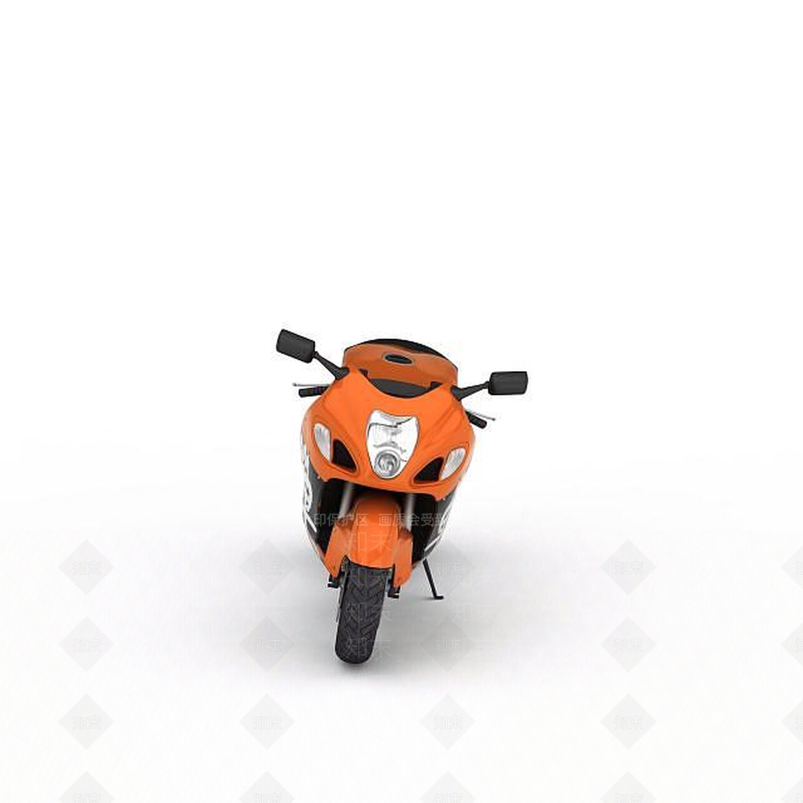 现代摩托车3D模型下载【ID:1196304775】