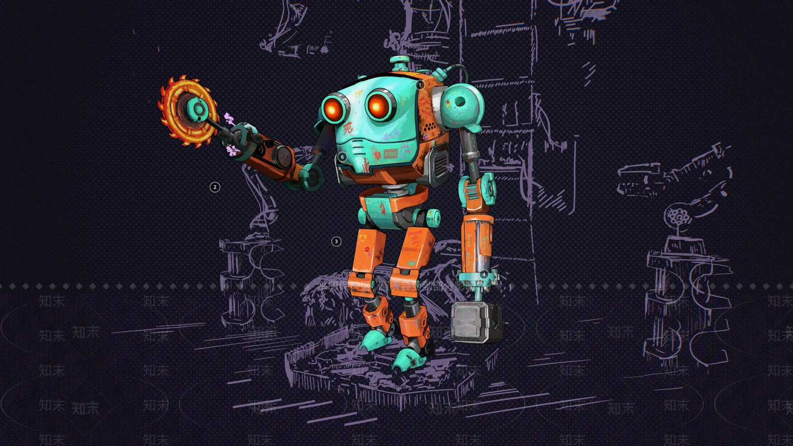 虚拟人物3D模型下载【ID:1196305012】