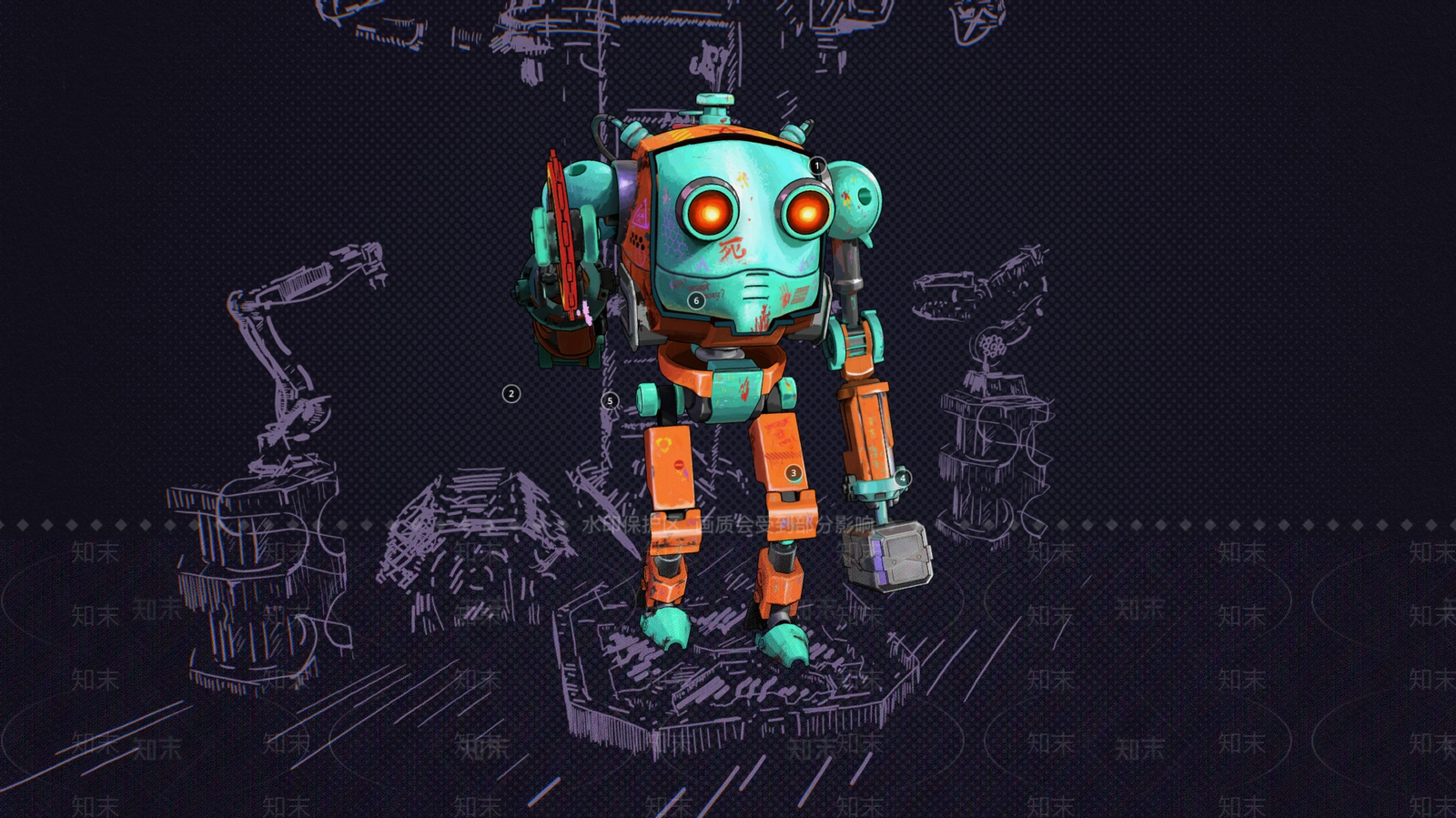 虚拟人物3D模型下载【ID:1196305012】