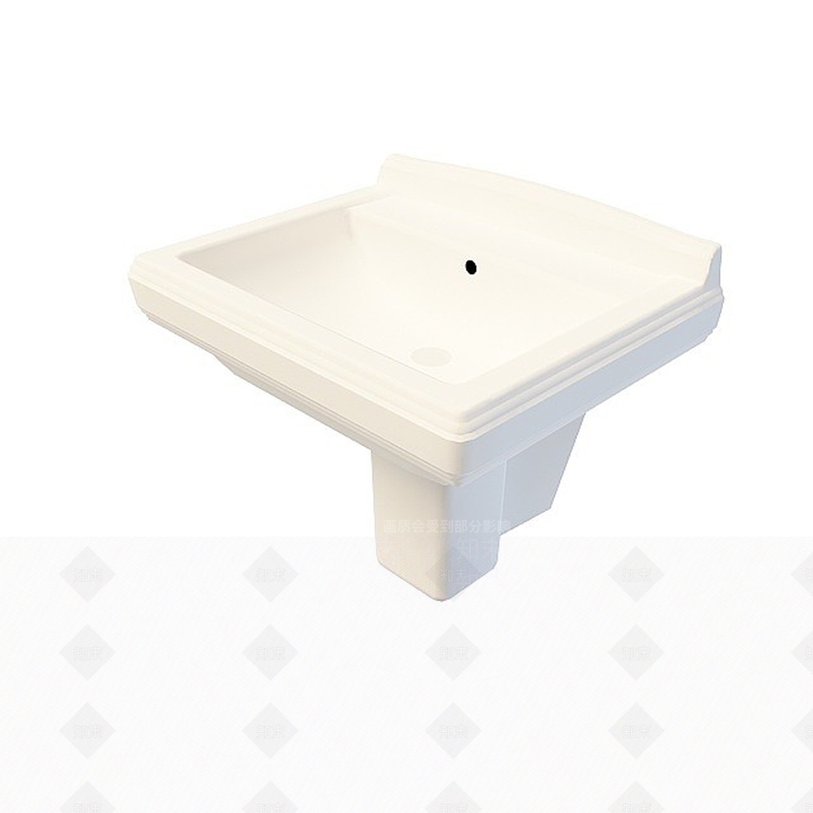 现代洗手台3D模型下载【ID:1196305343】