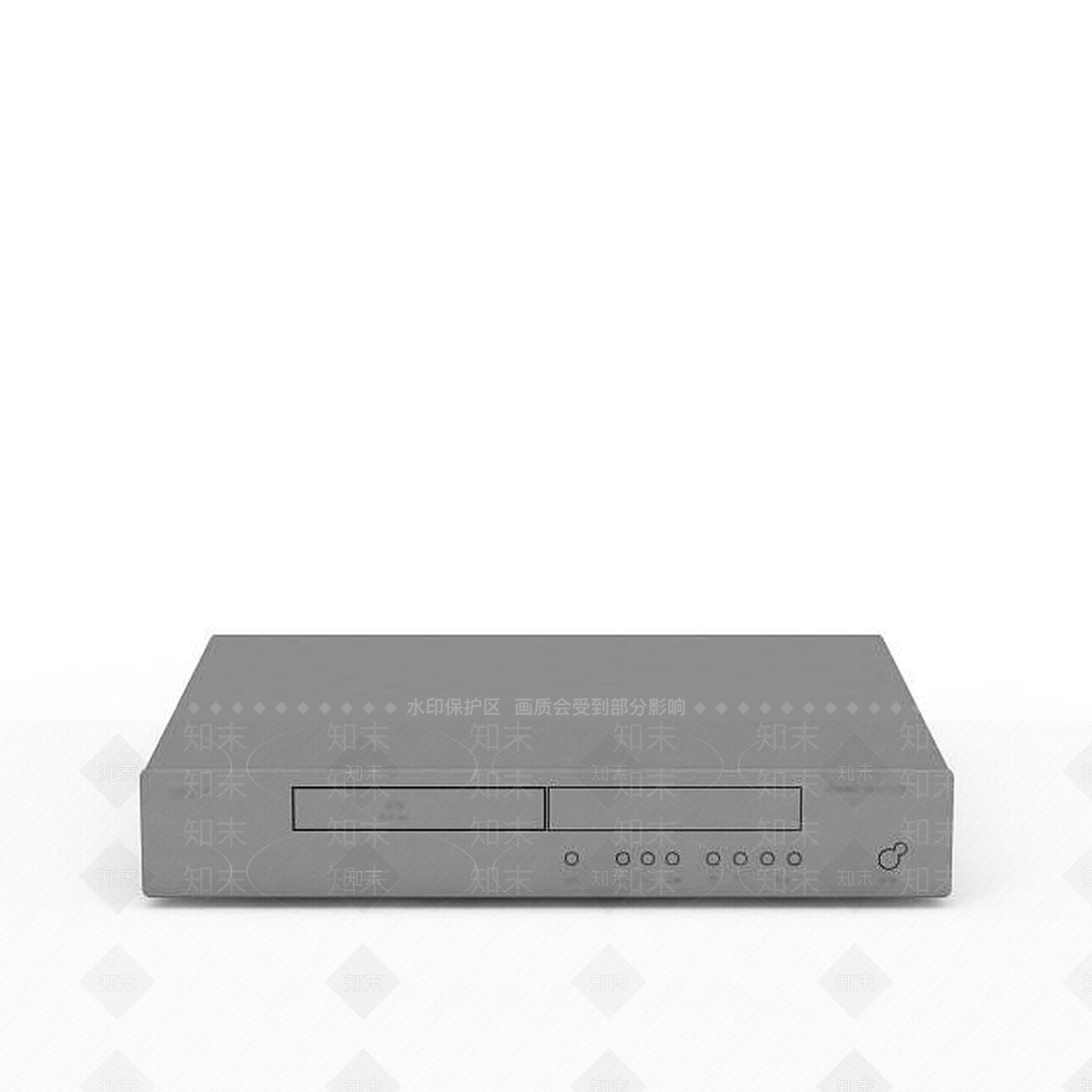 现代多媒体设备DVD3D模型下载【ID:1196310125】