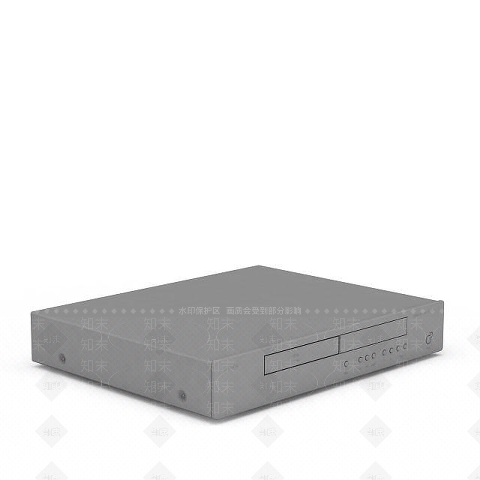 现代多媒体设备DVD3D模型下载【ID:1196310125】