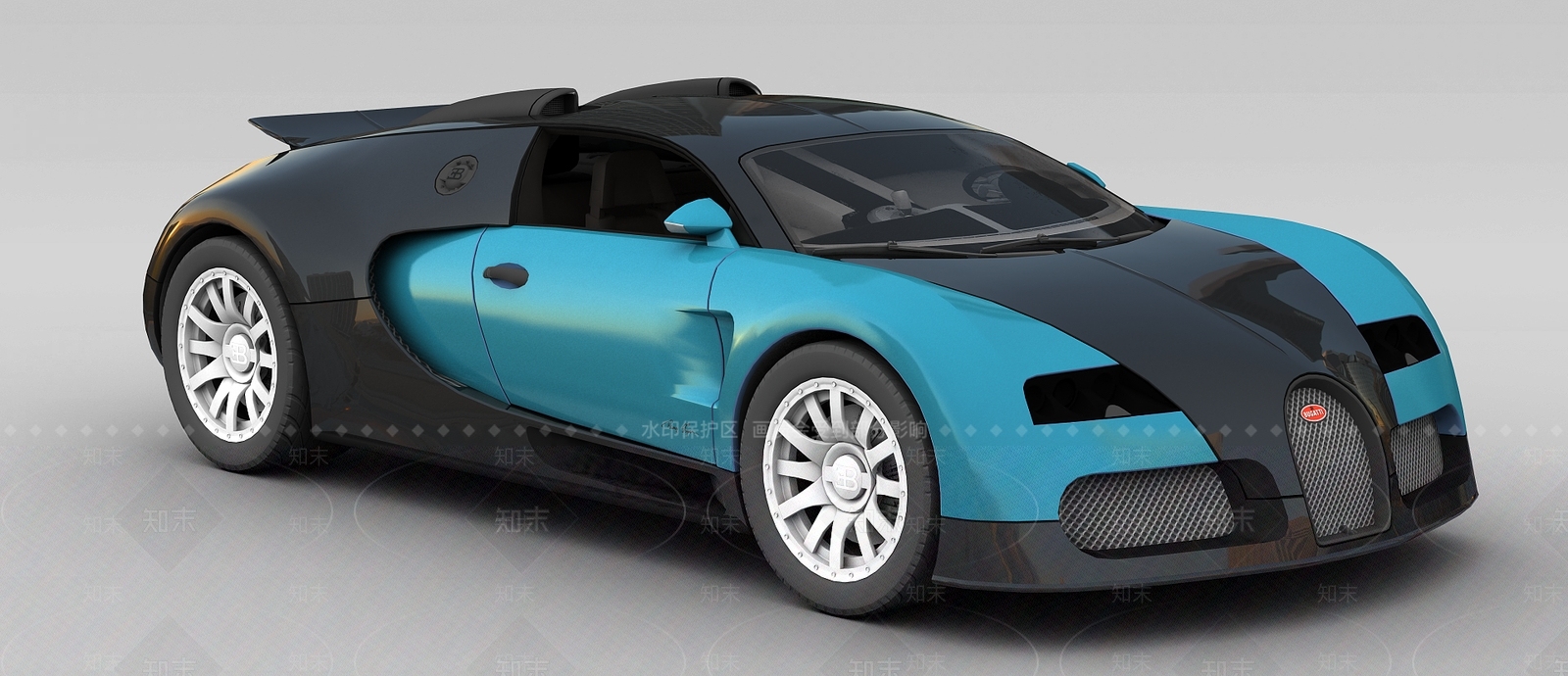 现代布加迪3D模型下载【ID:1196313175】