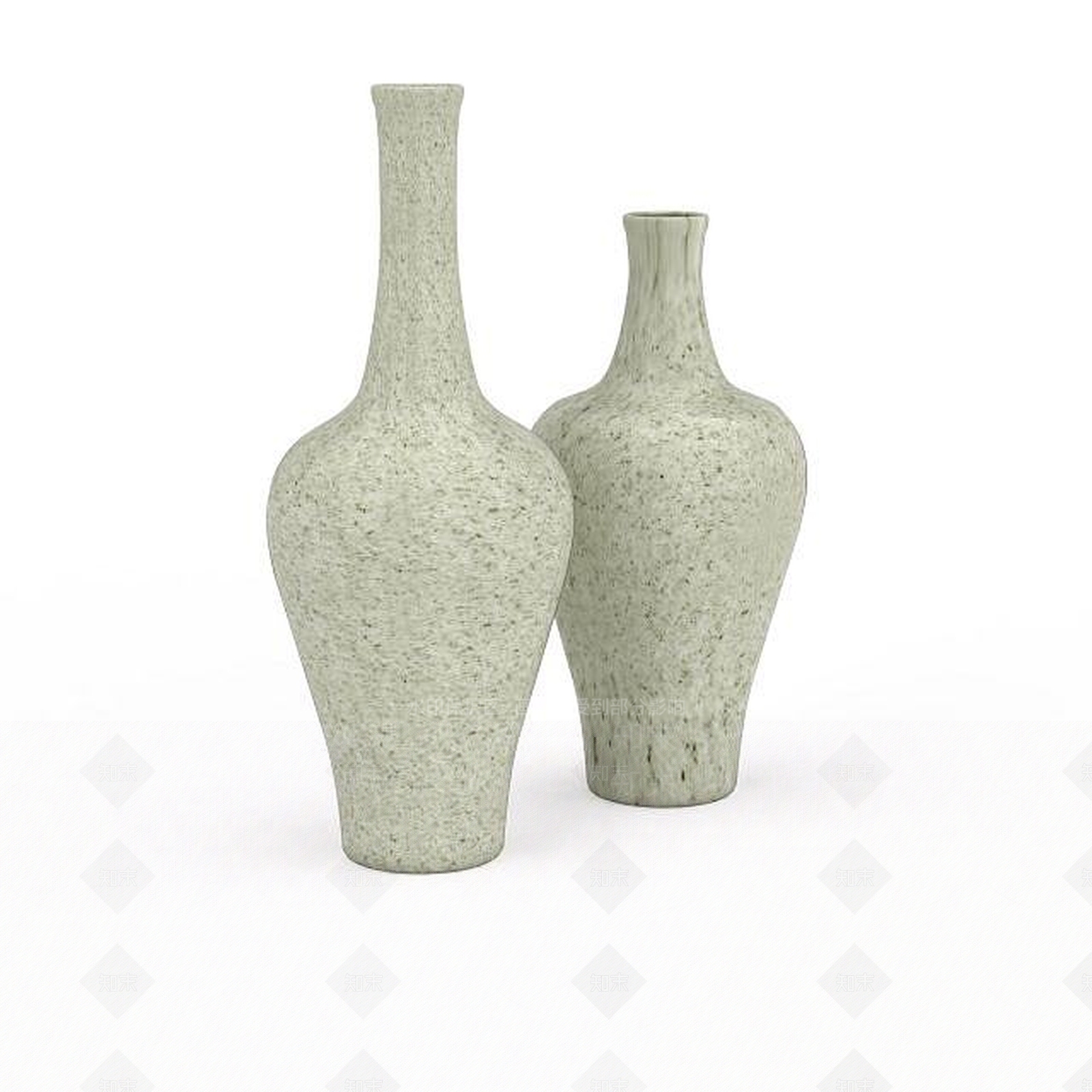 中式梅瓶3D模型下载【ID:1196497849】