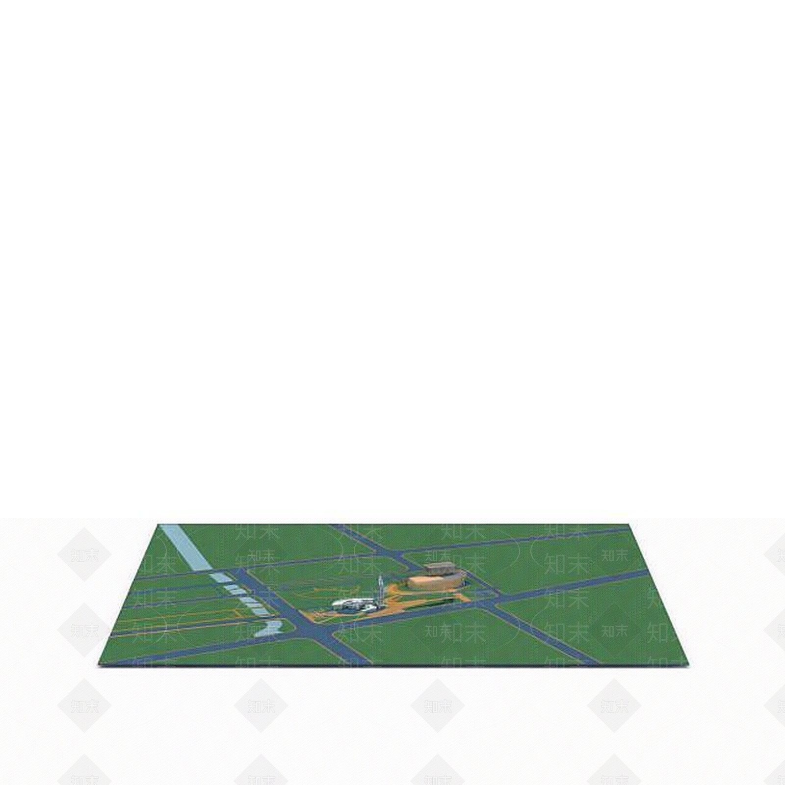 现代建筑3D模型下载【ID:1196314413】