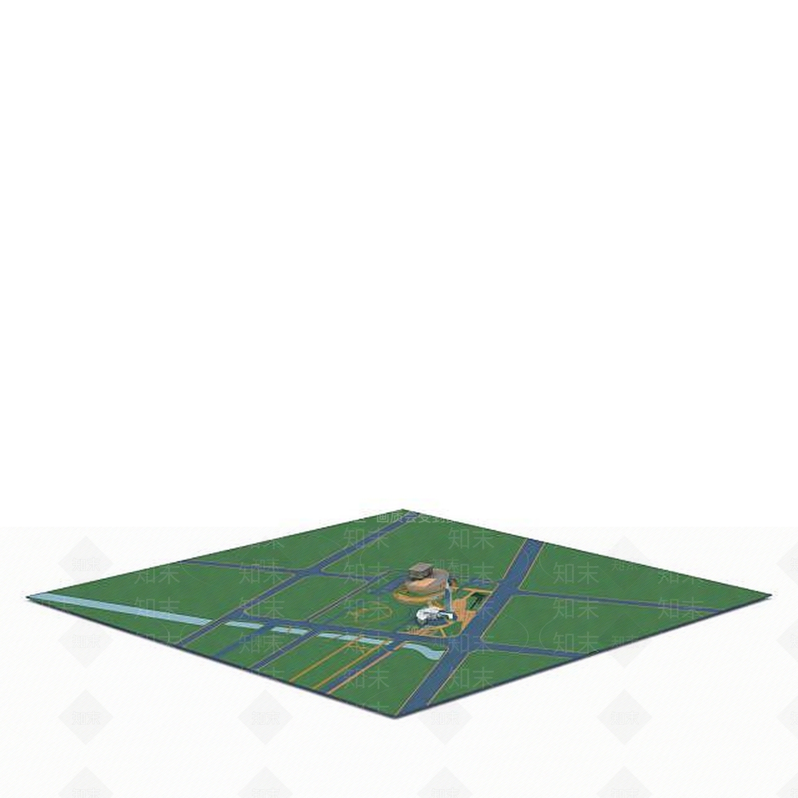 现代建筑3D模型下载【ID:1196314413】