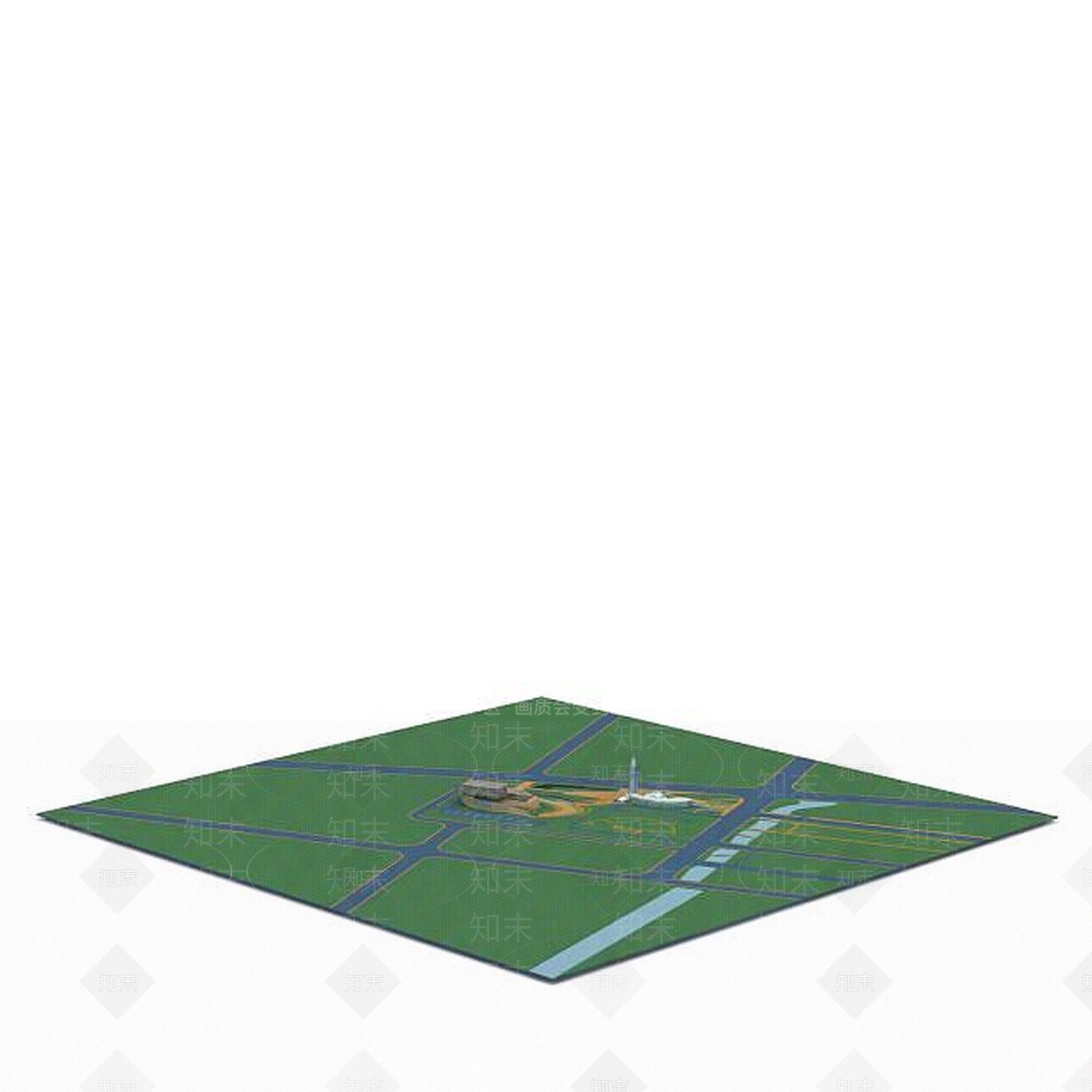 现代建筑3D模型下载【ID:1196314413】
