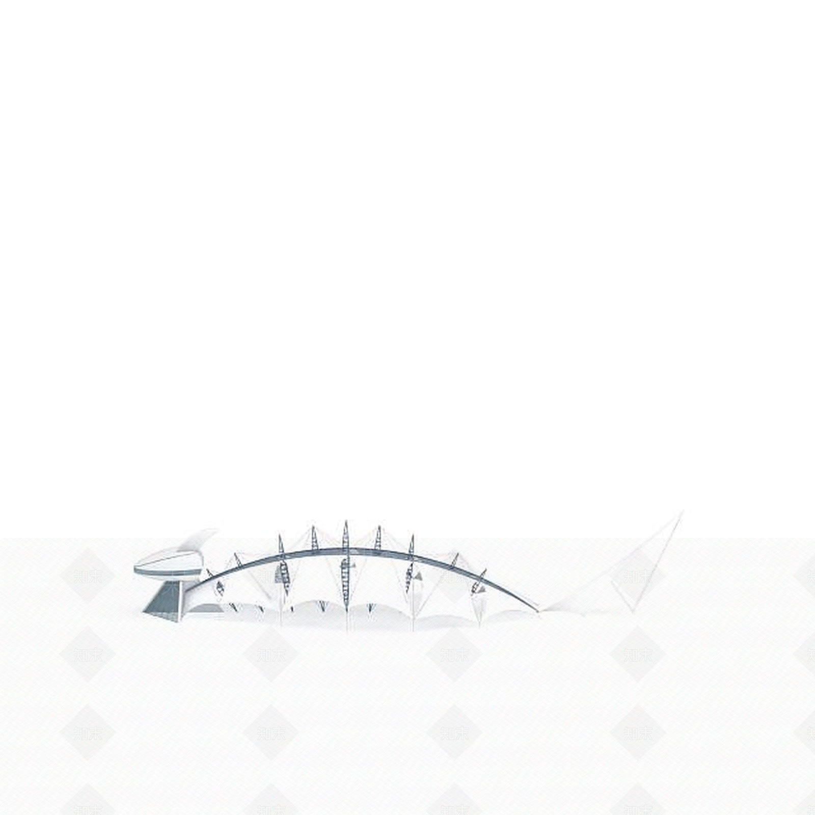 现代创意建筑3D模型下载【ID:1196314478】