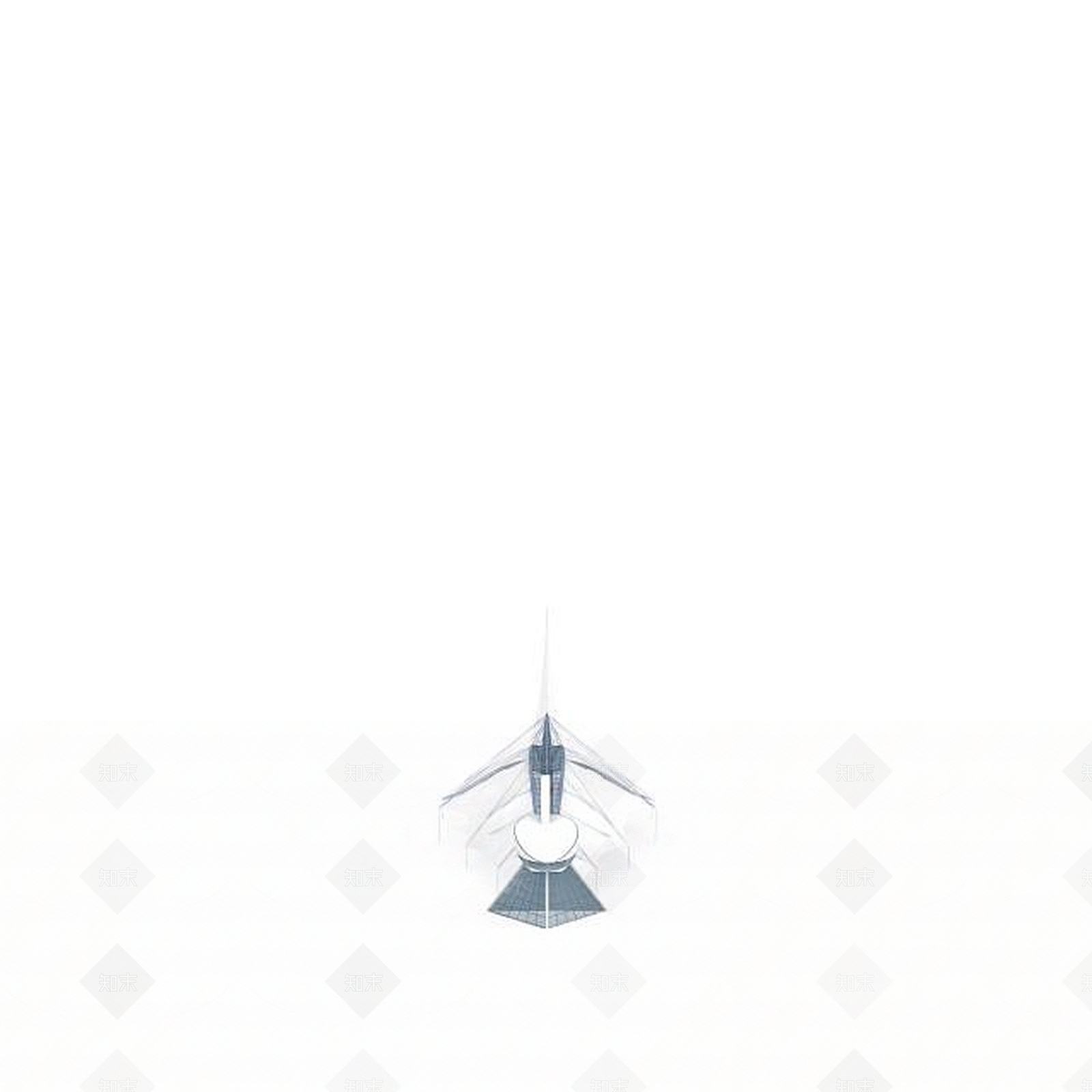 现代创意建筑3D模型下载【ID:1196314478】