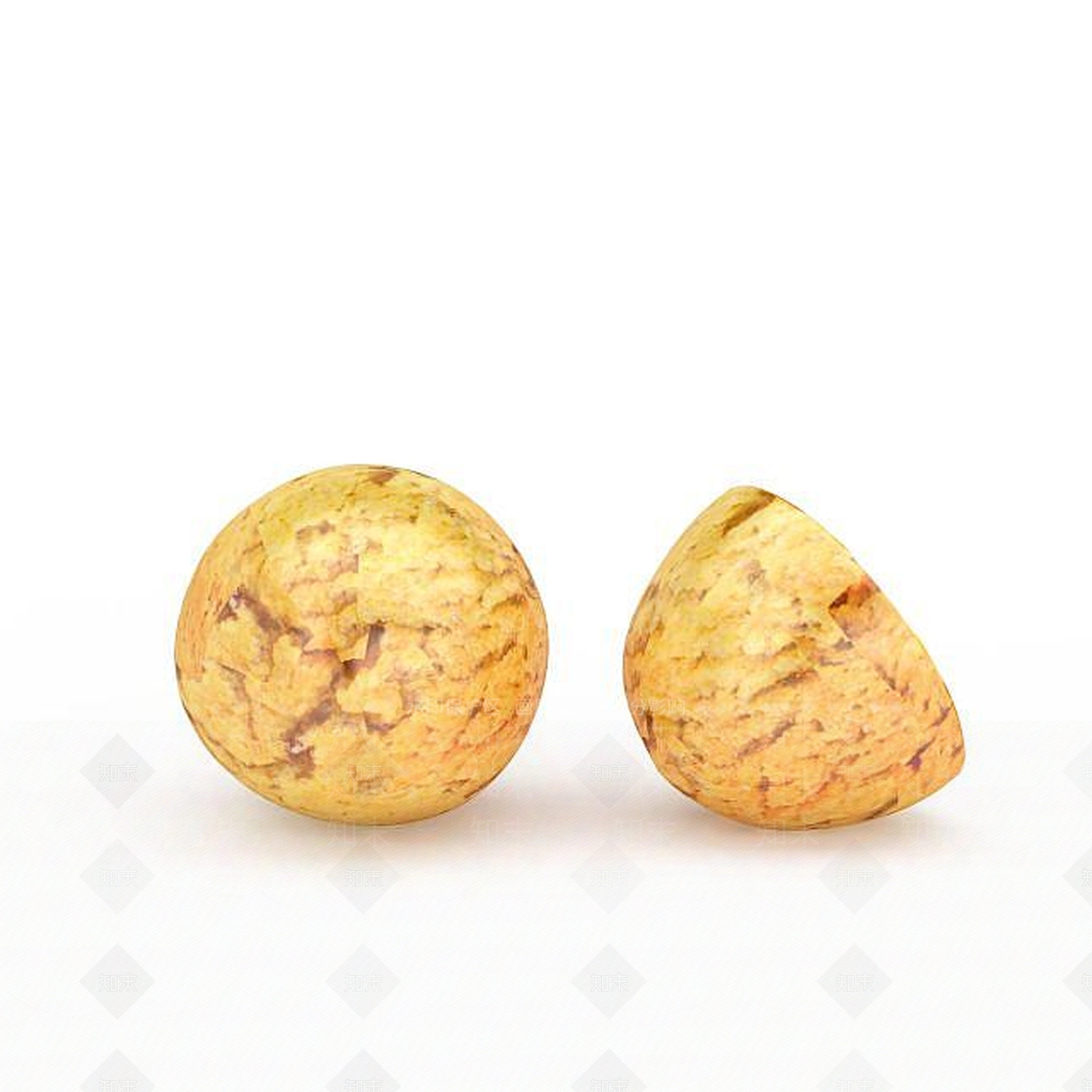 现代橘子饰品3D模型下载【ID:1196496316】