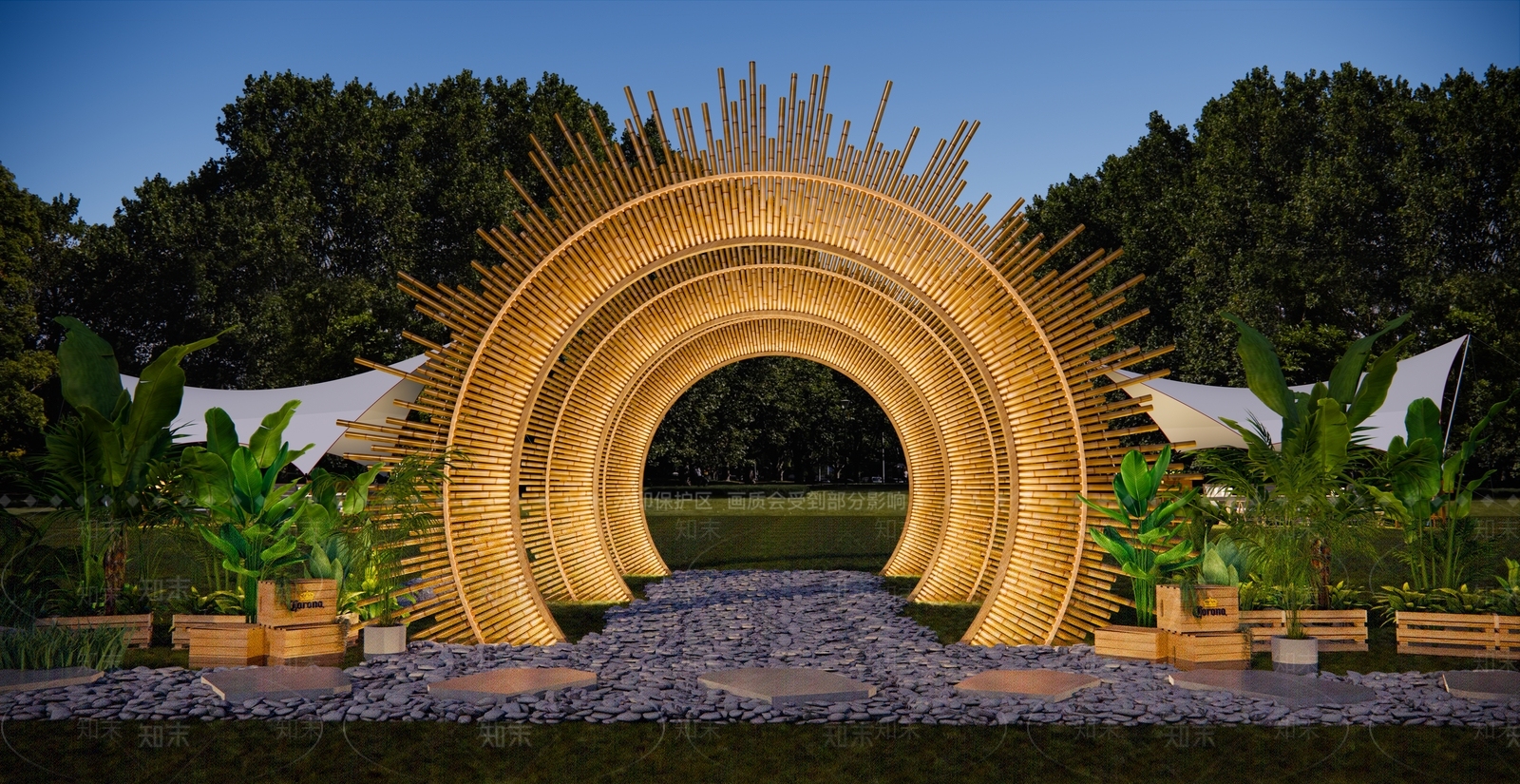 现代其他景观小品3D模型下载【ID:1196316156】