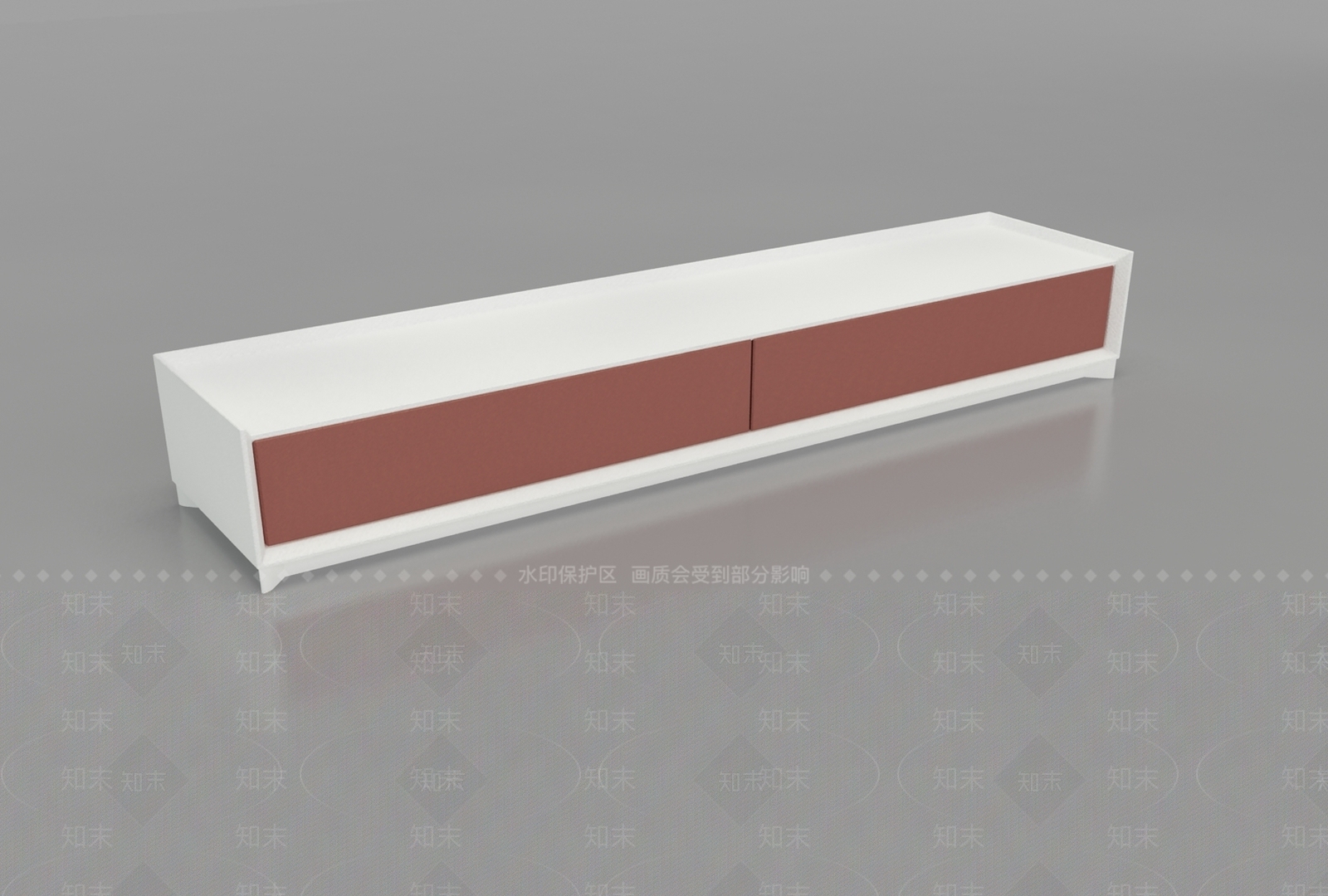 简约极简电视柜3D模型下载【ID:1196318631】