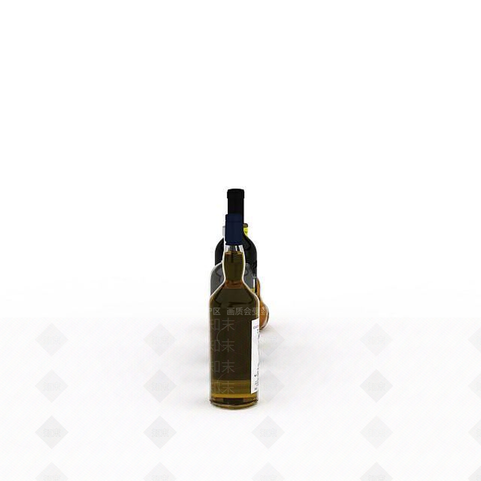 现代红酒酒瓶3D模型下载【ID:1196498845】