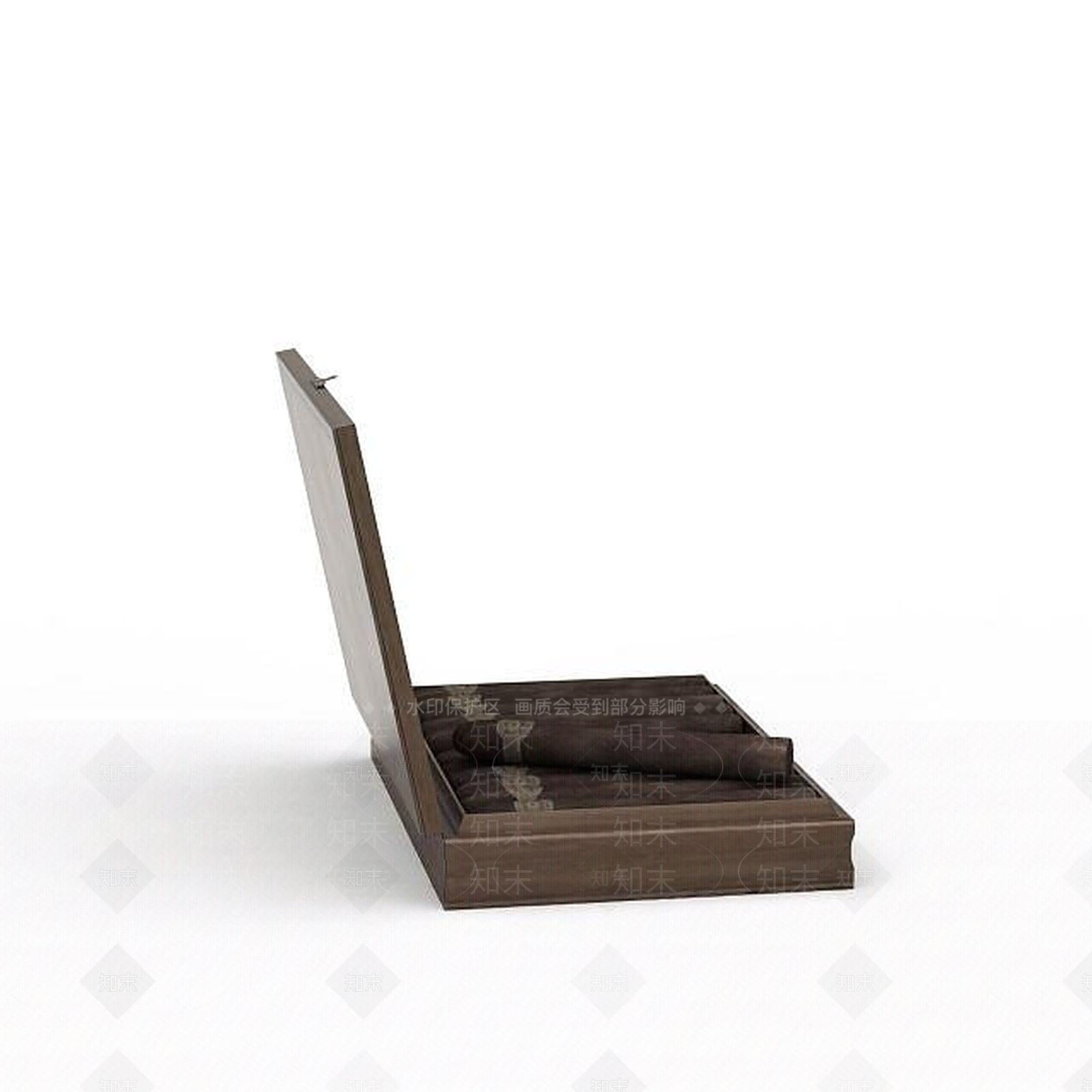 现代复古雪茄饰品3D模型下载【ID:1196497238】