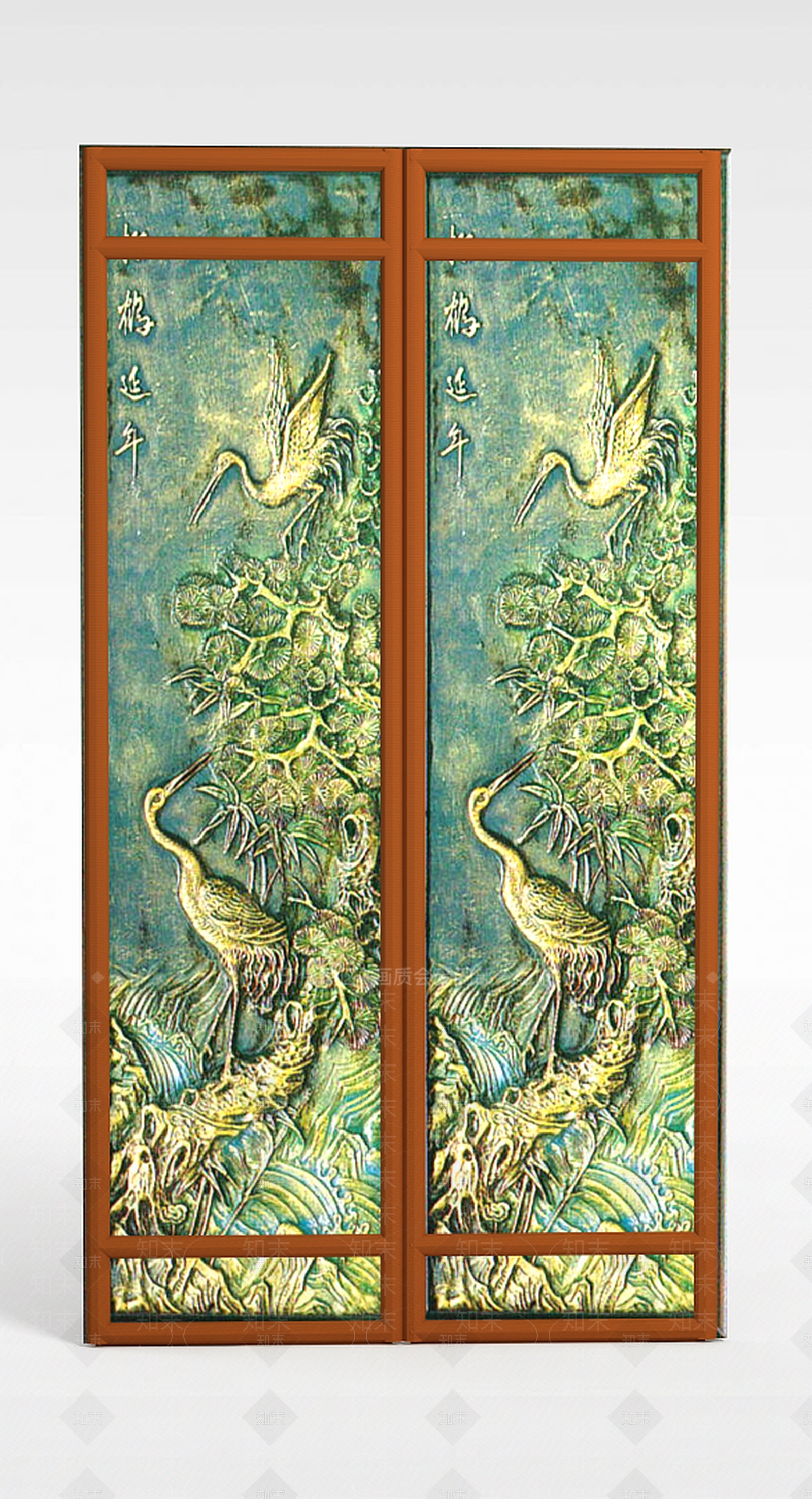 现代装饰屏风3D模型下载【ID:1196326836】