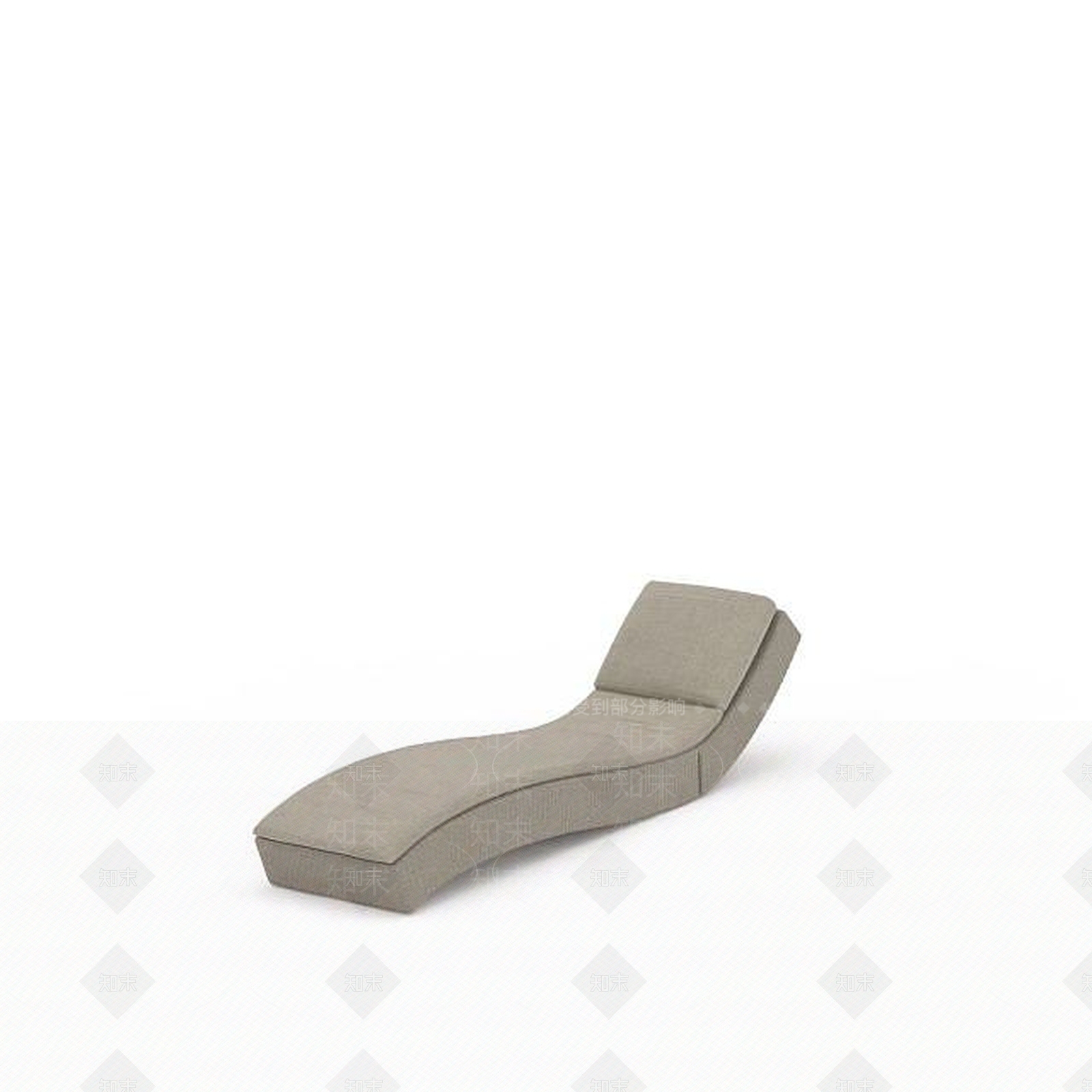 现代沙滩床3D模型下载【ID:1196499007】