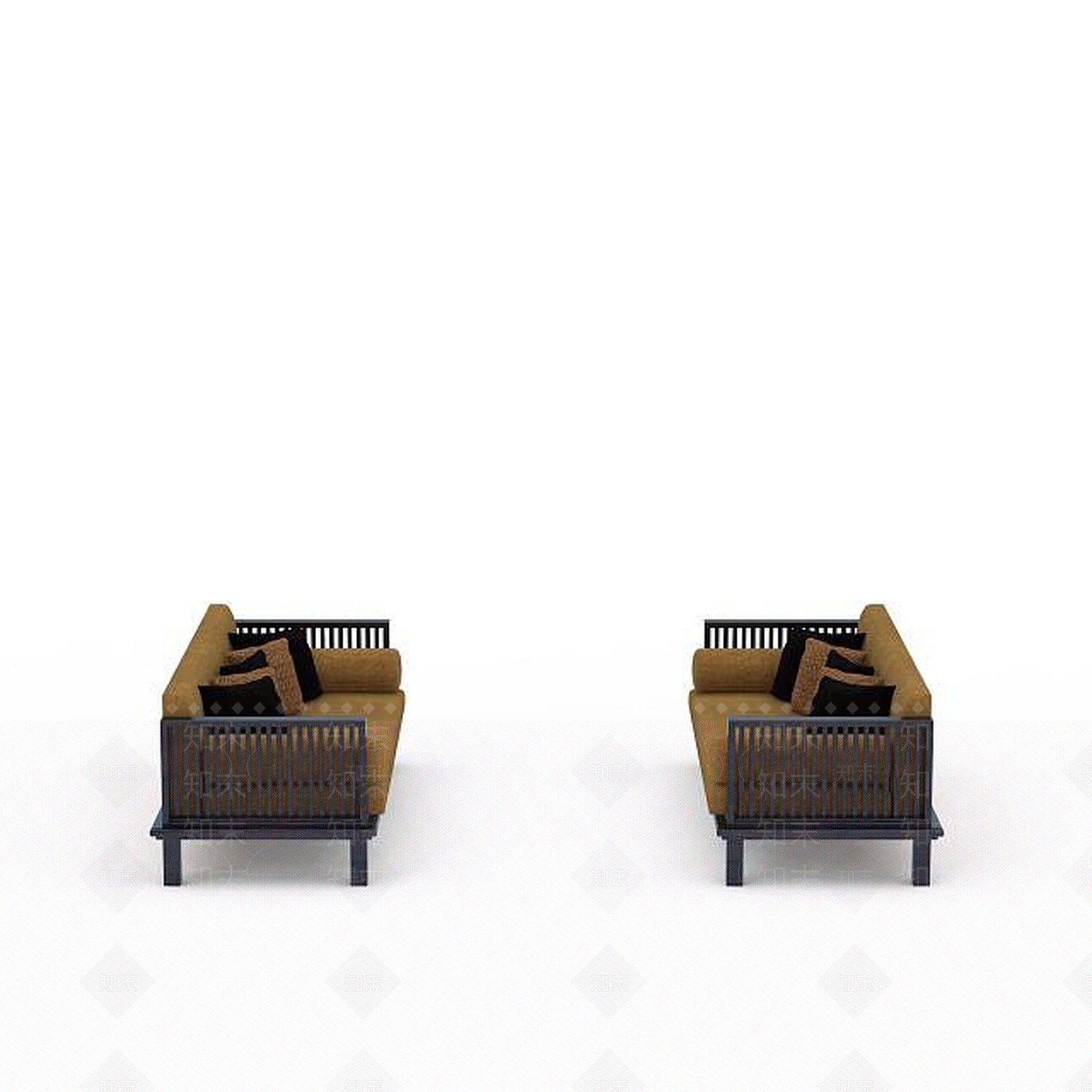 现代创意沙发3D模型下载【ID:1196499172】