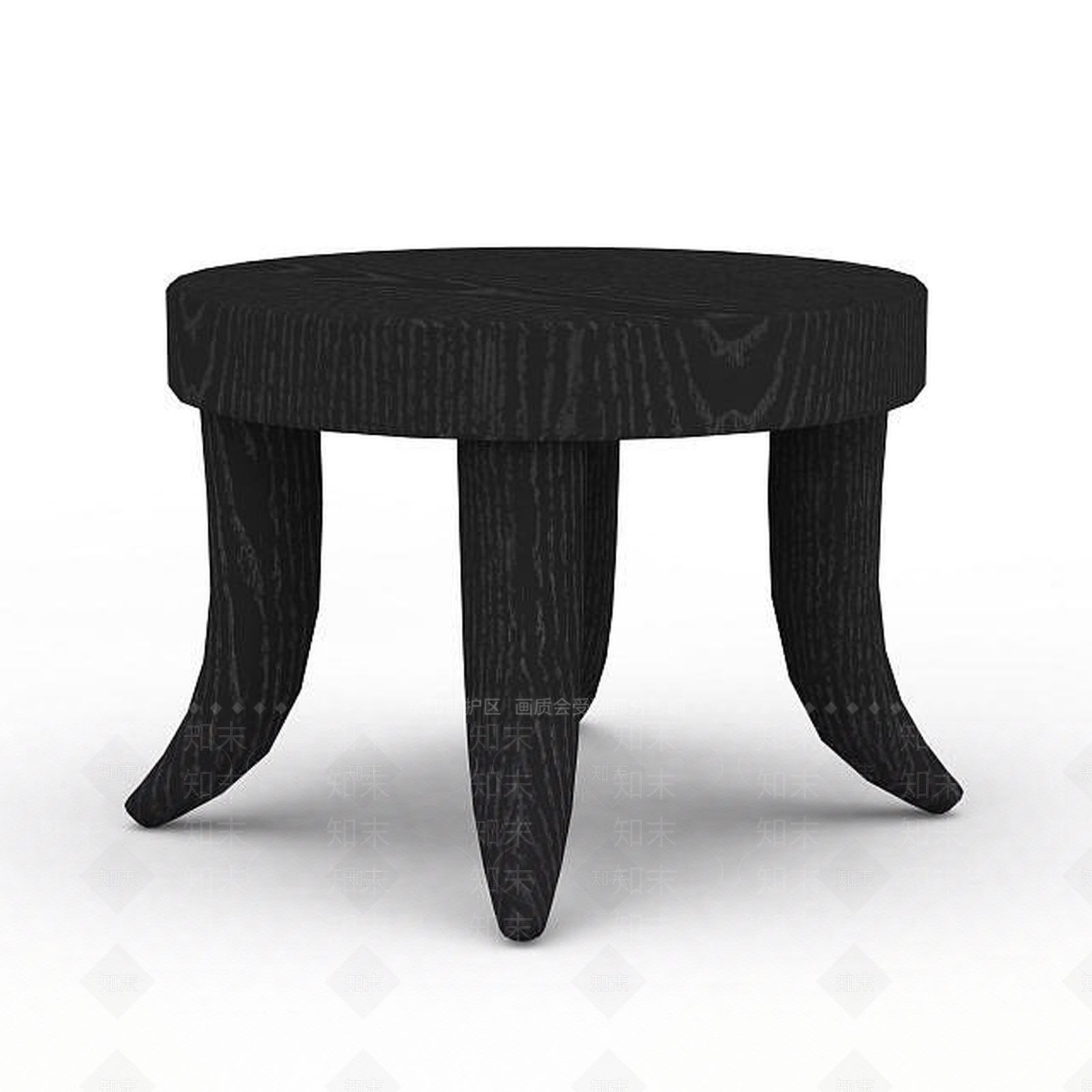 现代实木凳子3D模型下载【ID:1196498323】