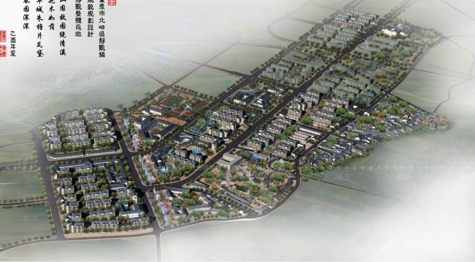 中式古建3D模型下载【ID:1196335595】