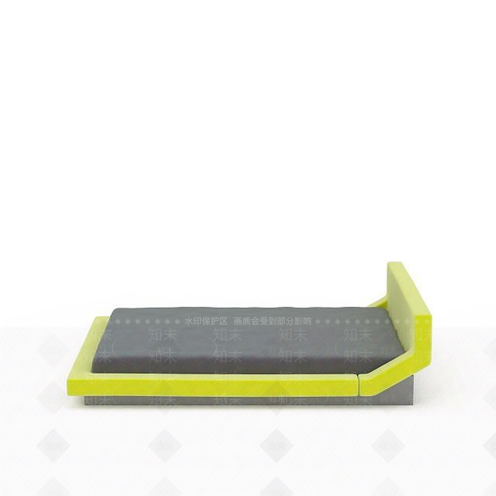 日式创意日式床3D模型下载【ID:1196336009】