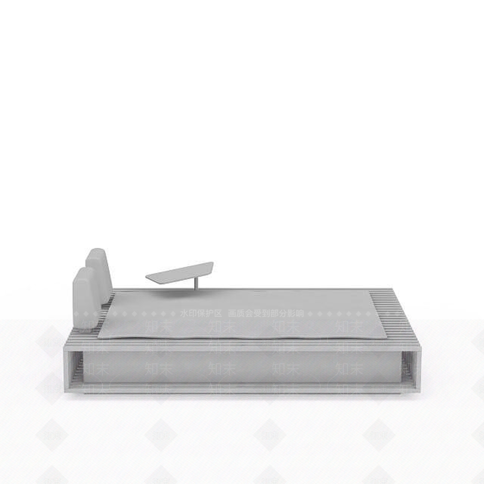 现代创意养病床3D模型下载【ID:1196336587】