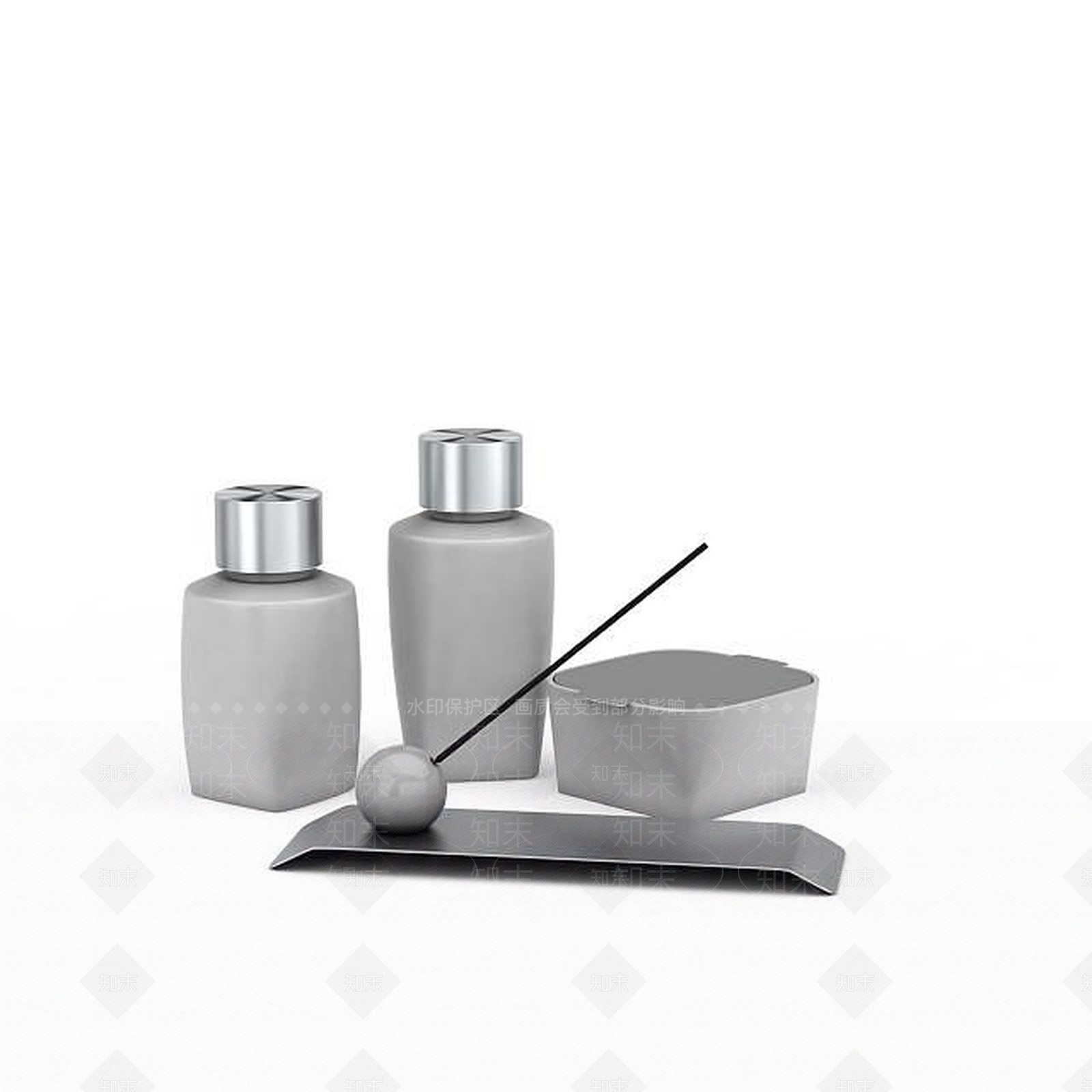 现代化妆用品3D模型下载【ID:1196339197】