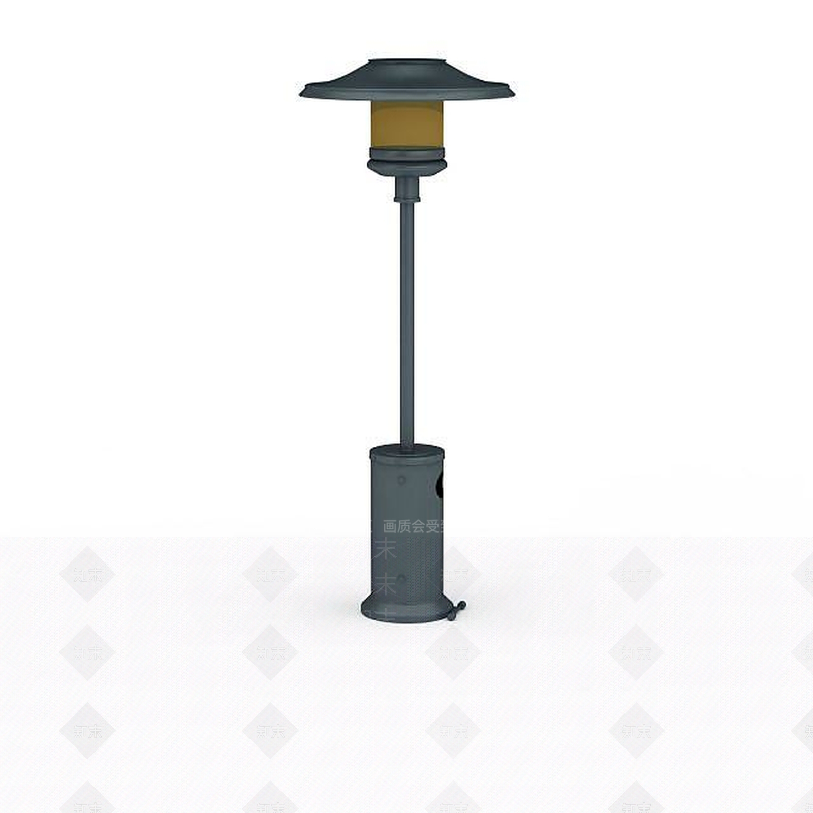 现代沙滩路灯3D模型下载【ID:1196339701】