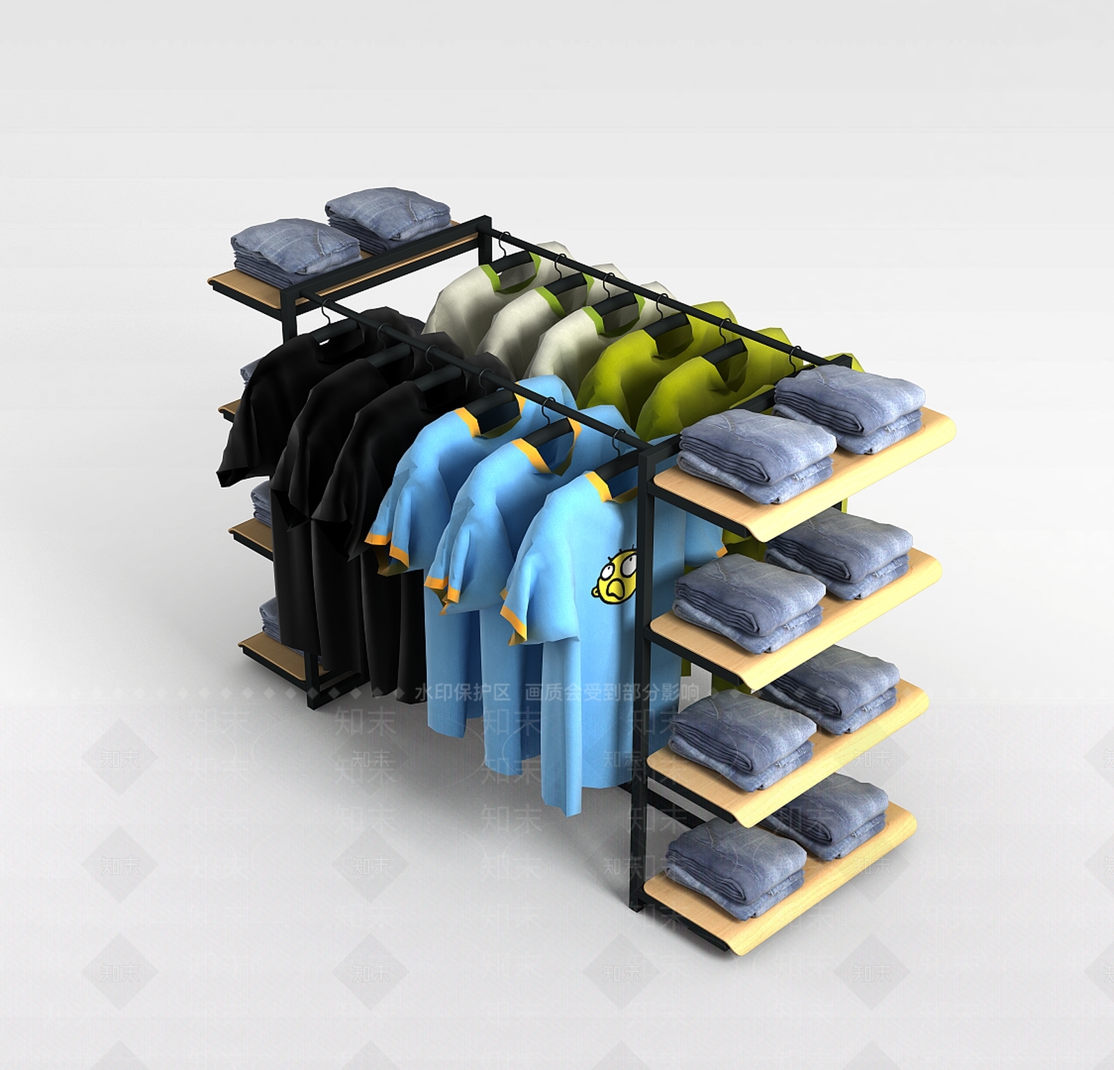 现代商展展架3D模型下载【ID:1196339985】