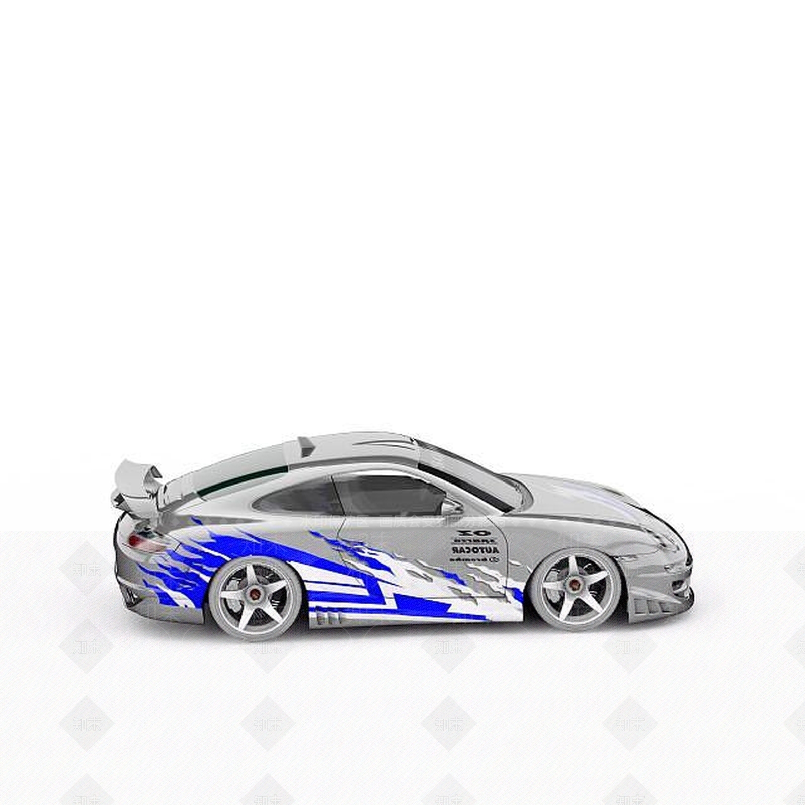 现代保时捷汽车3D模型下载【ID:1196341375】