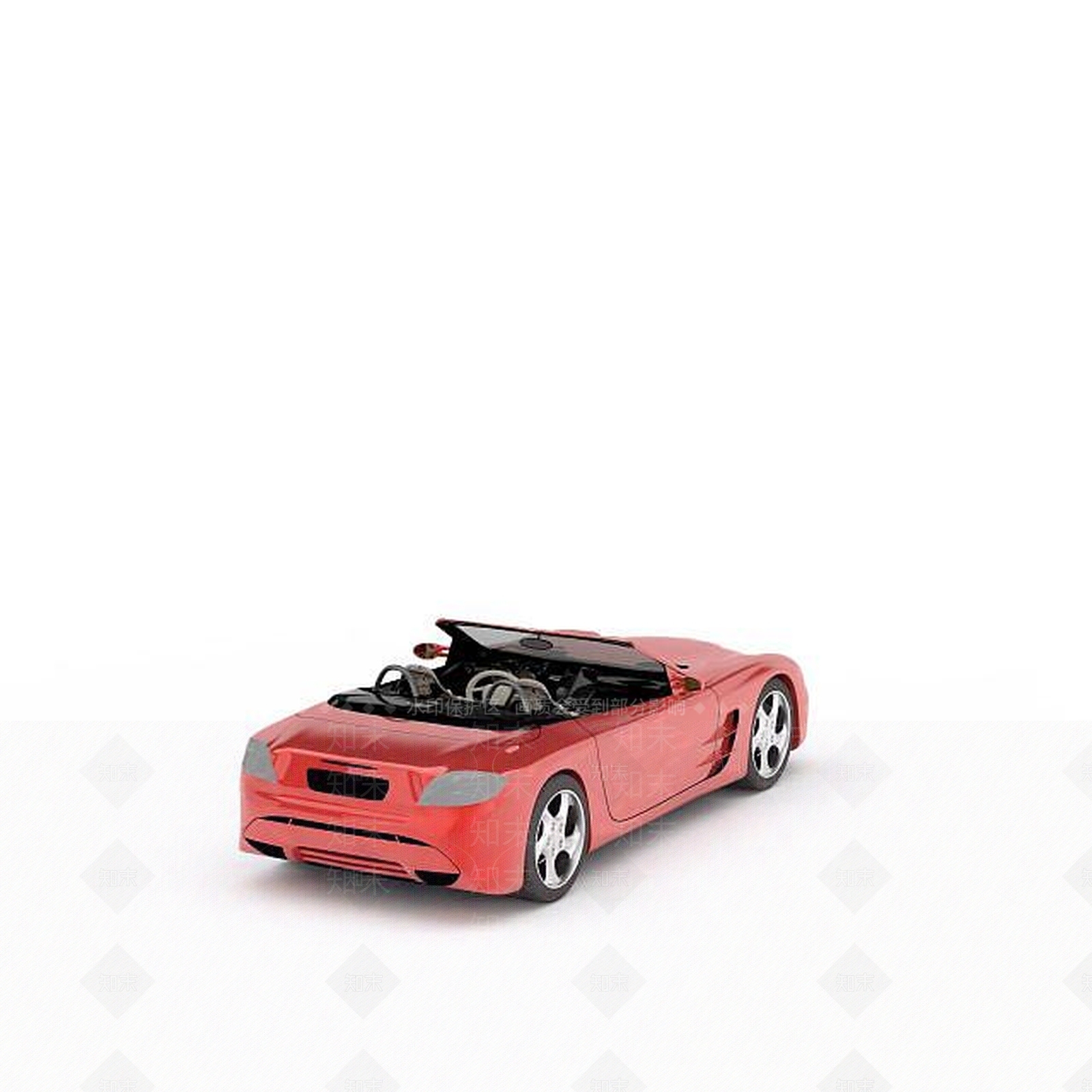现代奔驰SLR迈凯轮3D模型下载【ID:1196341583】