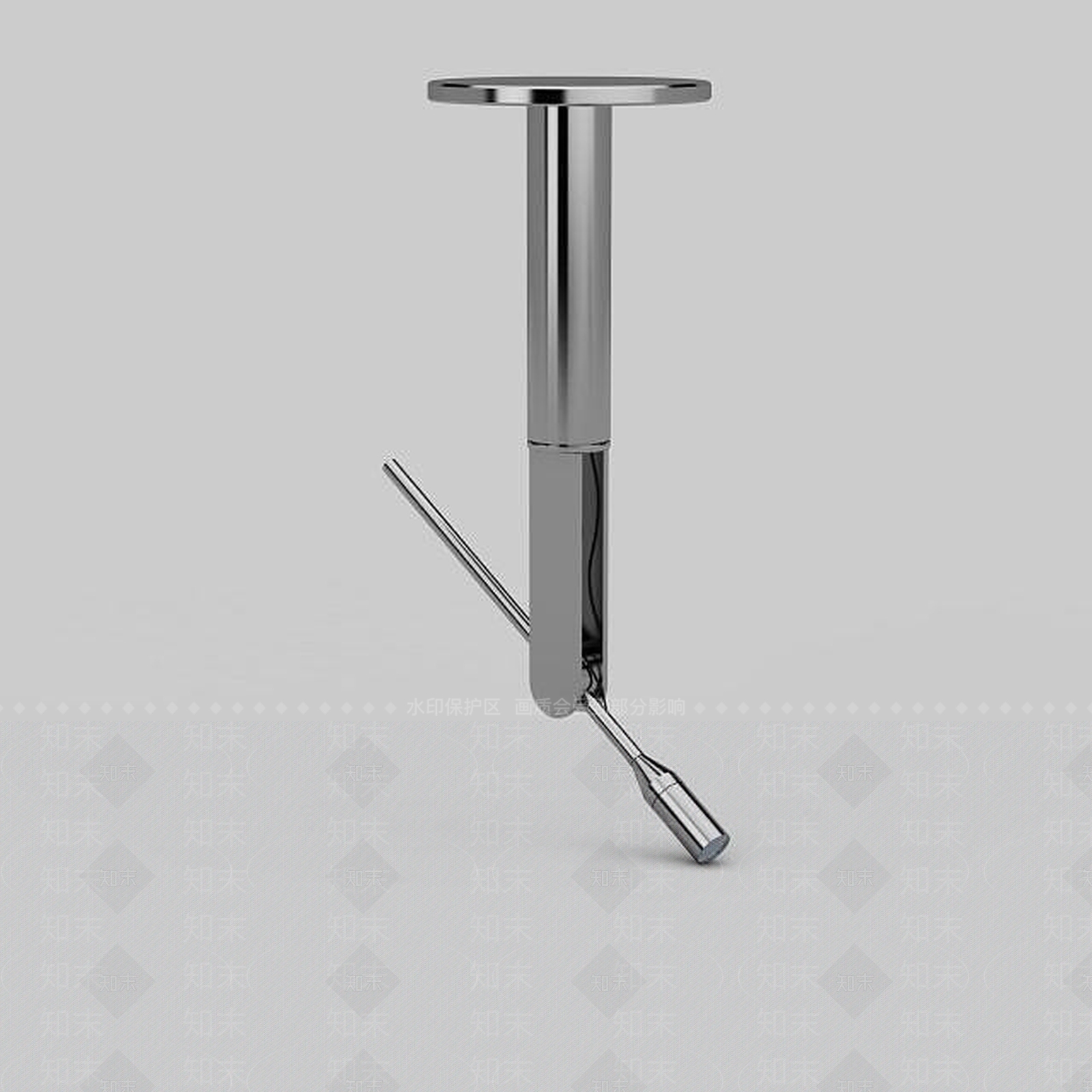现代创意金属射灯3D模型下载【ID:1196341827】
