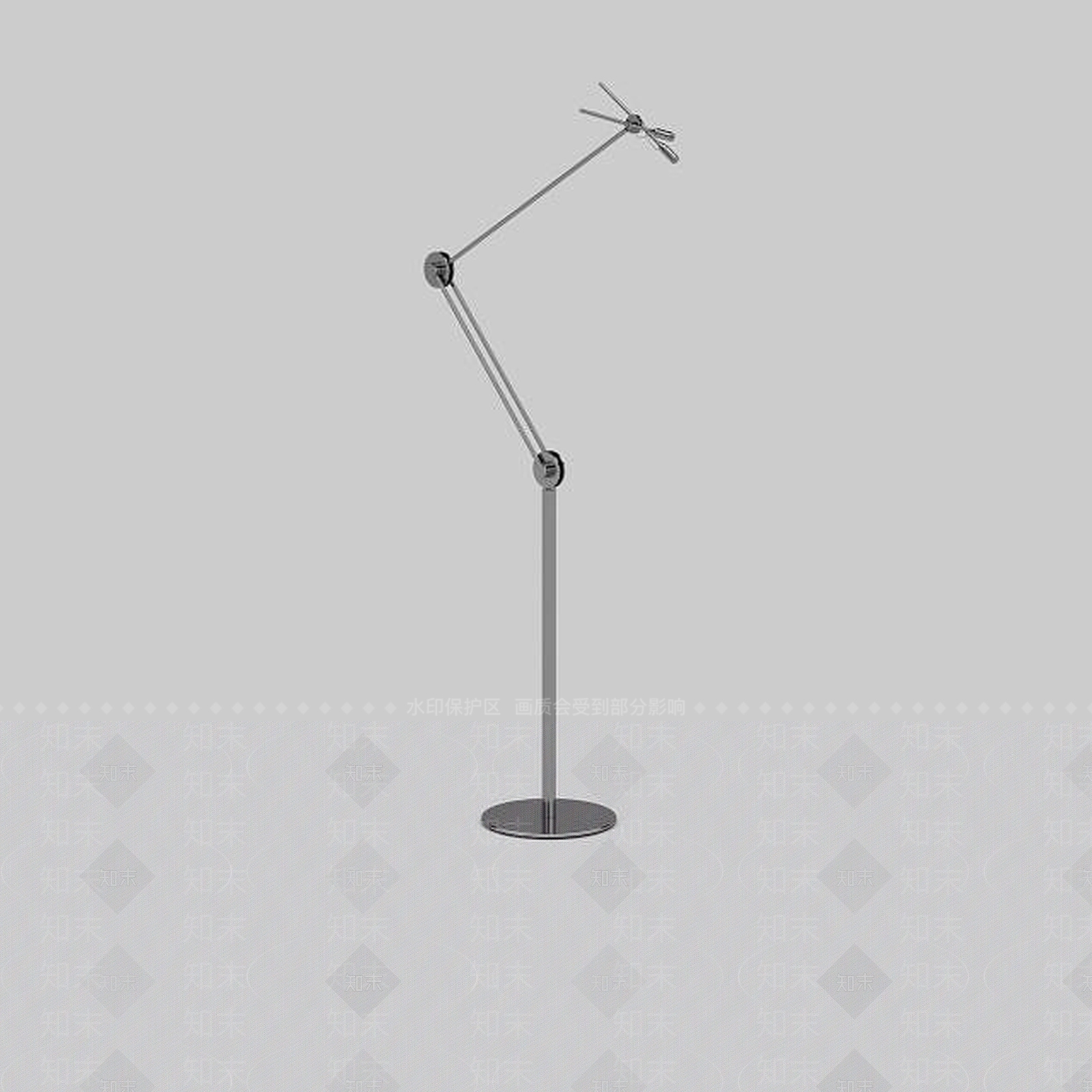 现代金属射灯3D模型下载【ID:1196342635】