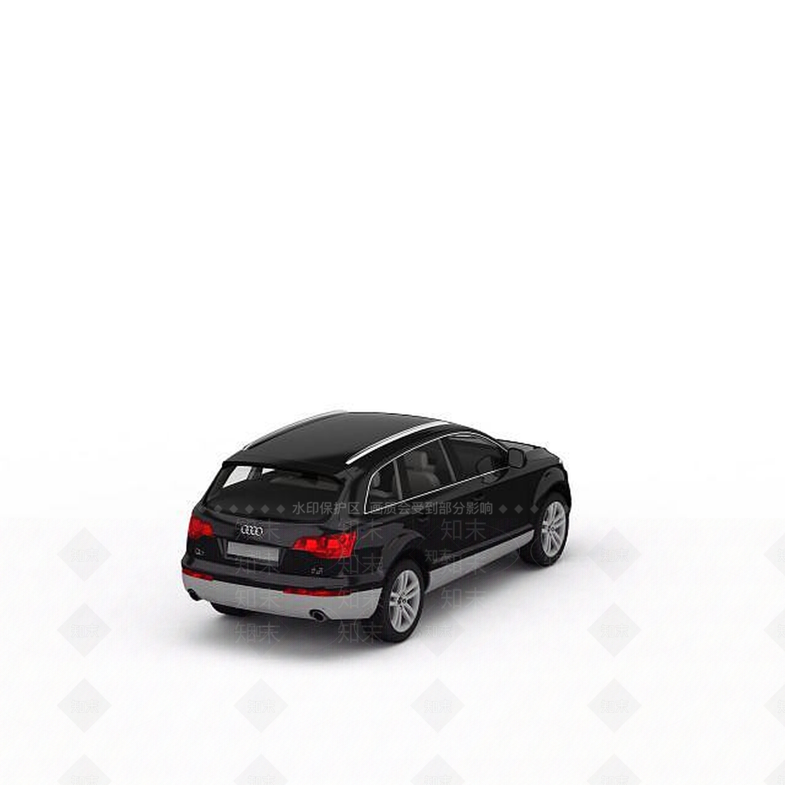 现代大型SUV汽车奥迪Q73D模型下载【ID:1196343610】