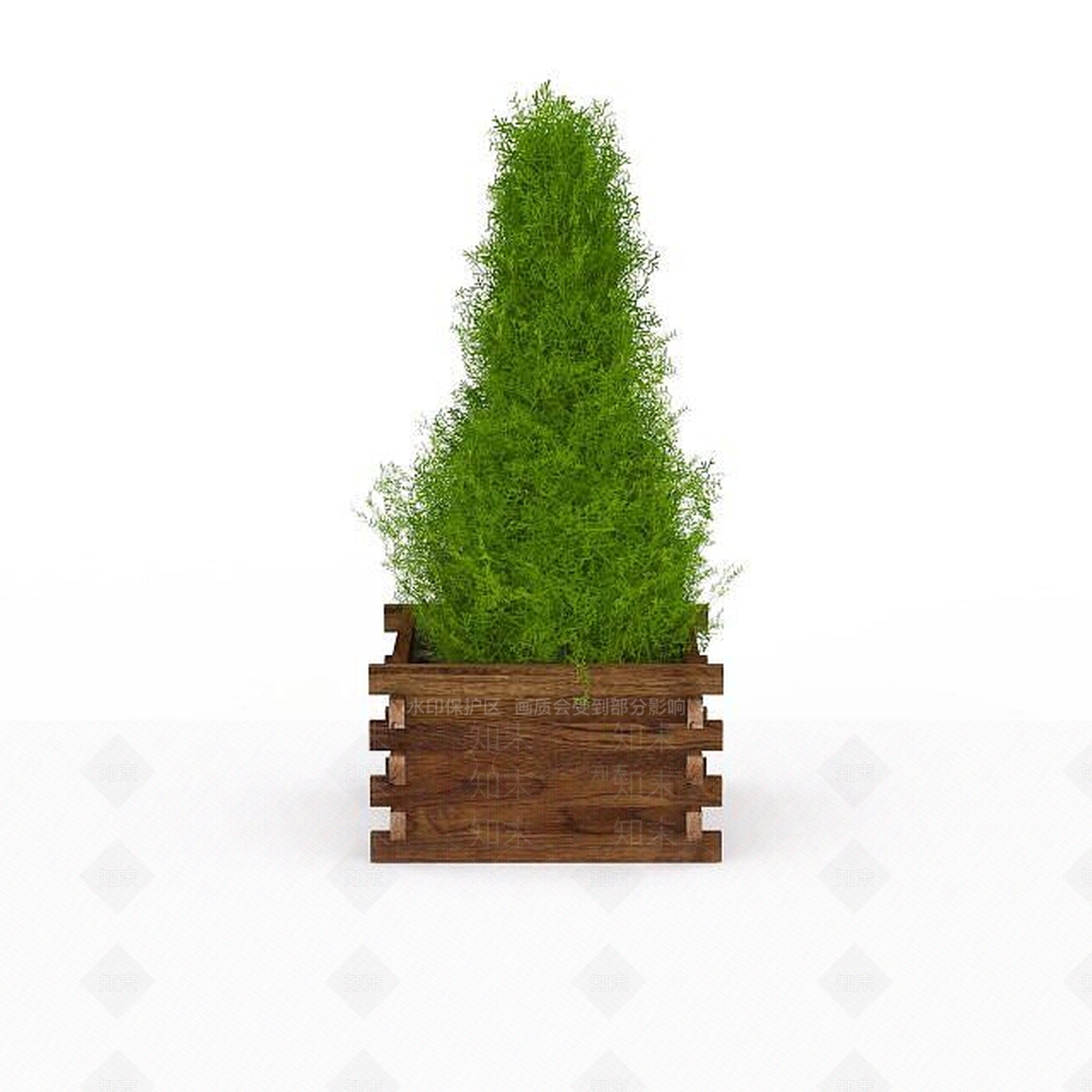 现代树木园艺景观3D模型下载【ID:1196344065】