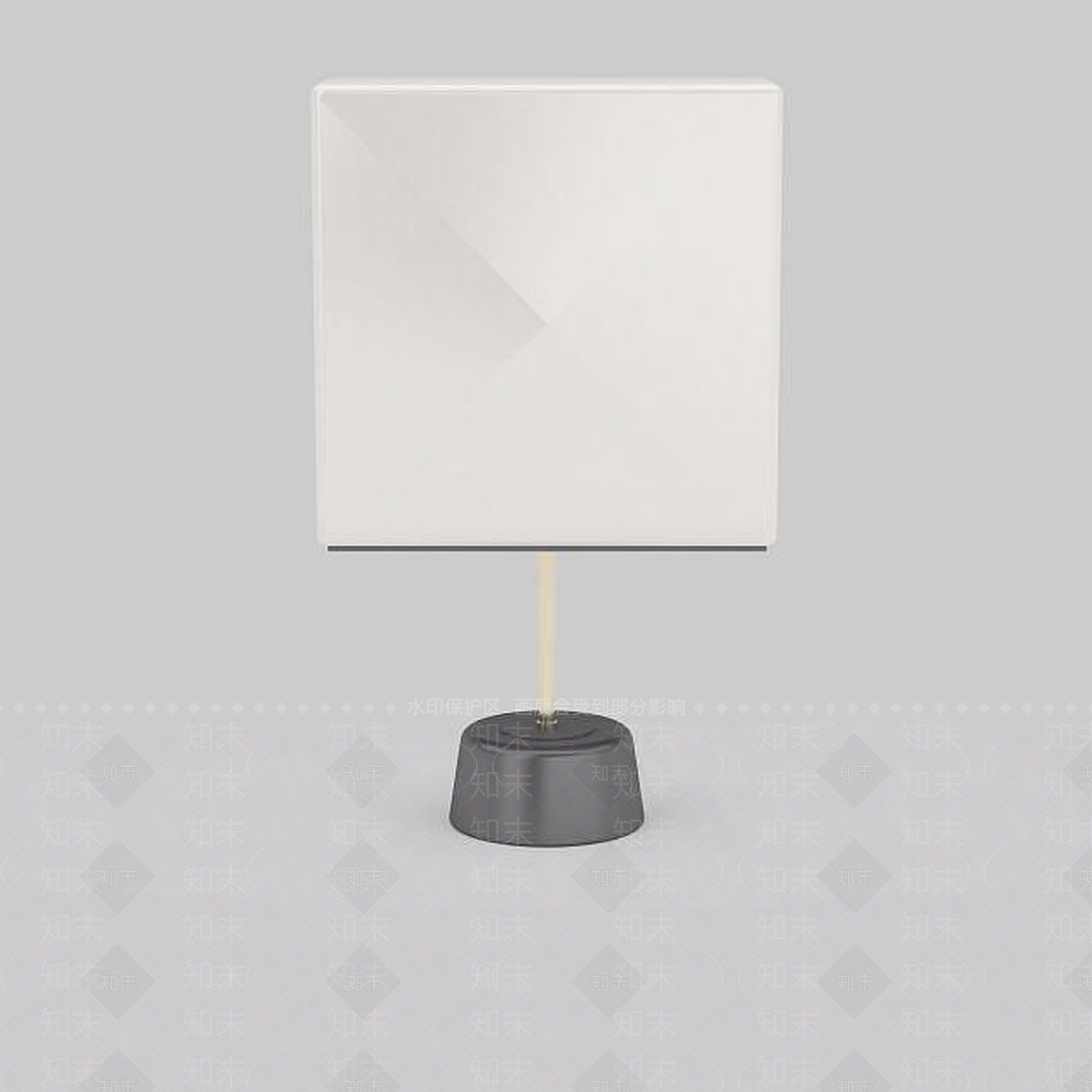 现代简约台灯3D模型下载【ID:1196345320】