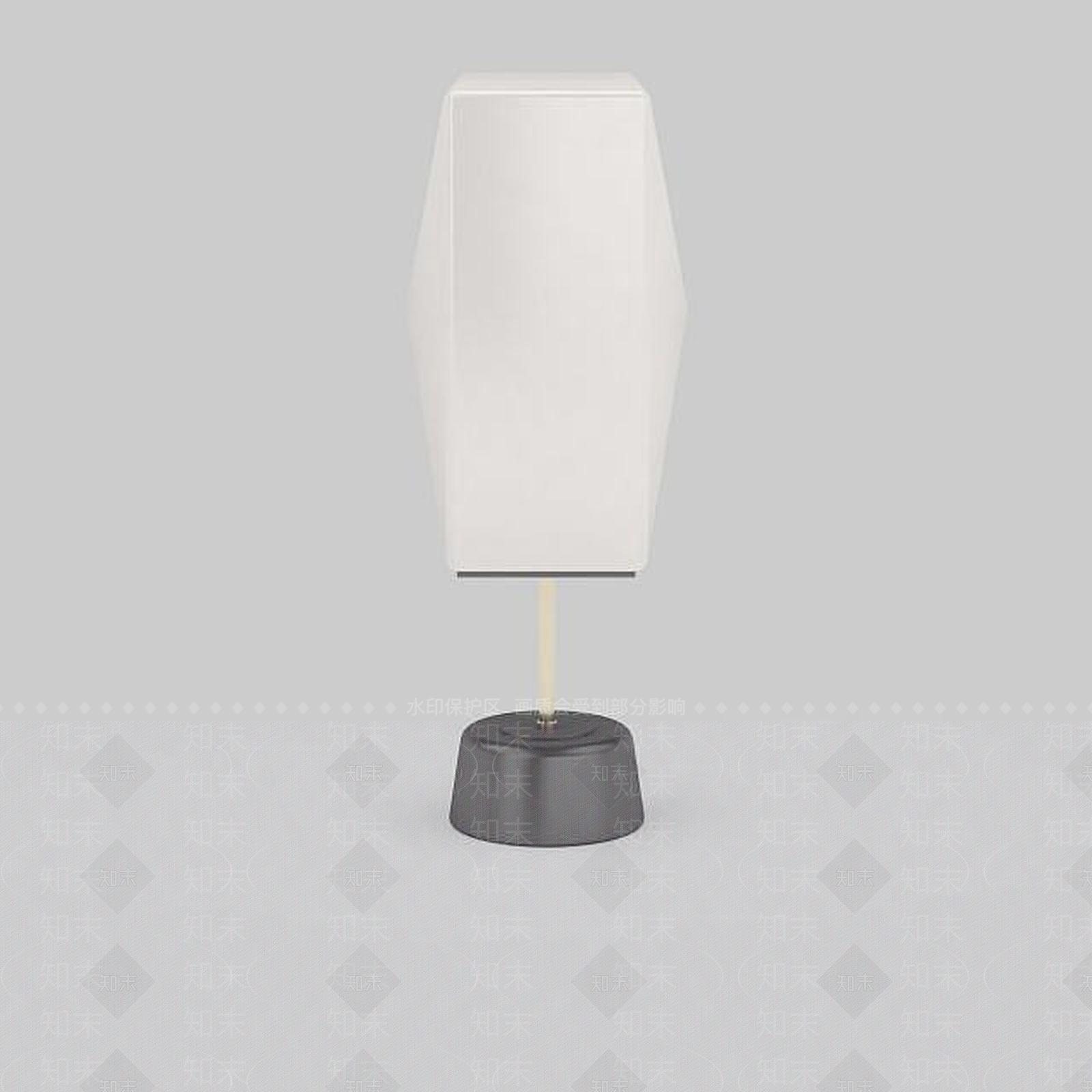 现代简约台灯3D模型下载【ID:1196345320】